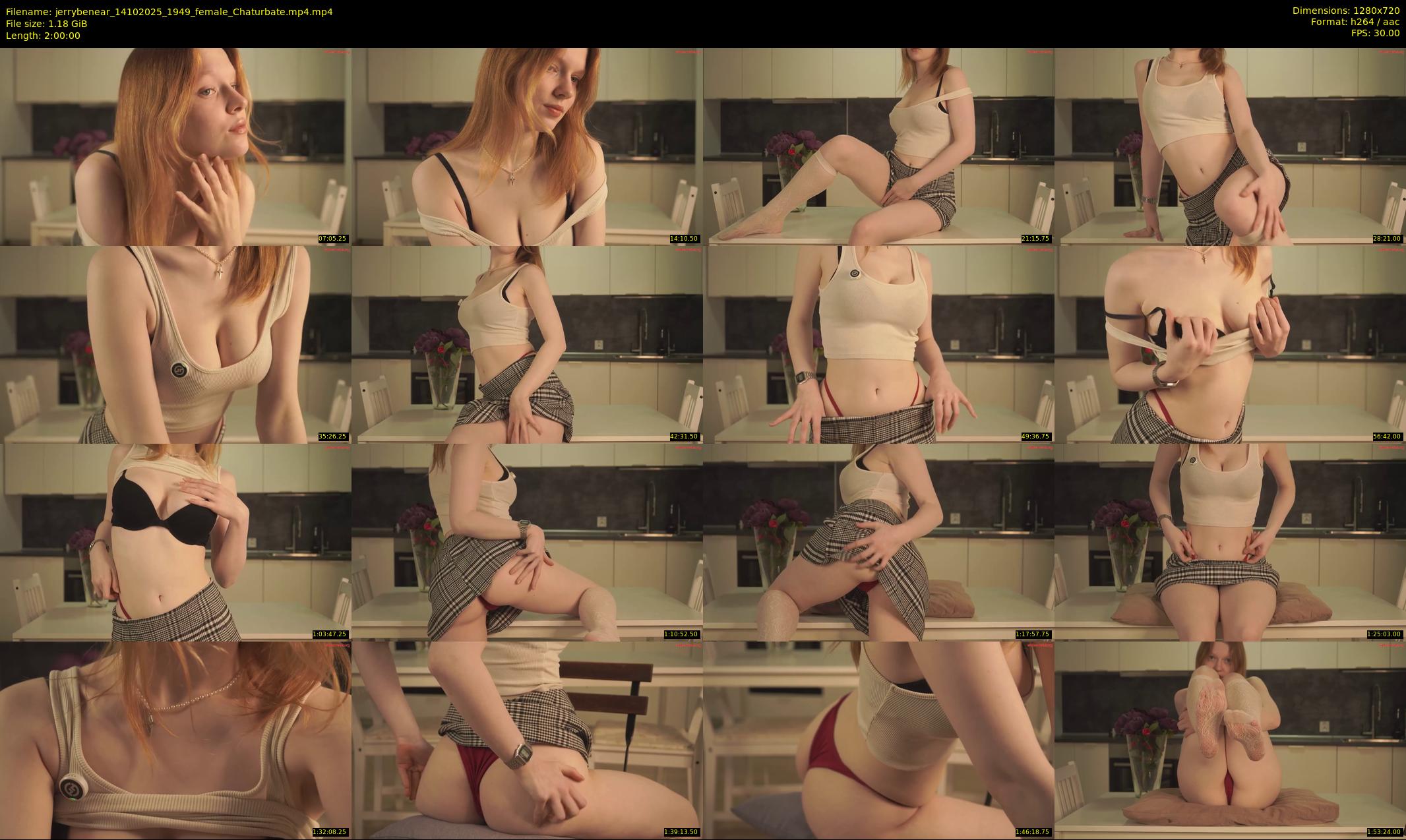jerrybenear — 120 minute Chaturbate female cam show recording, 720p, Oct 14, 2025