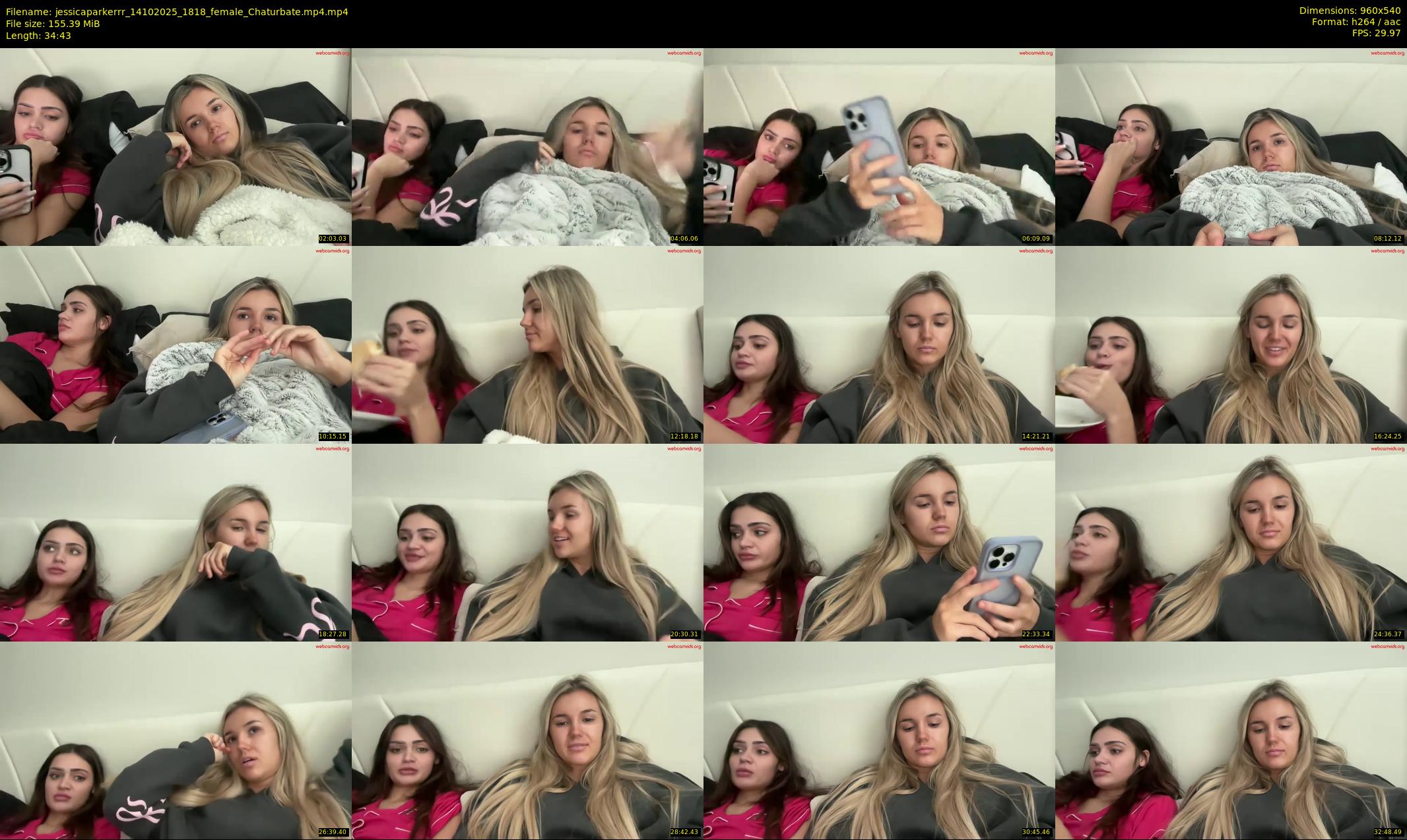 jessicaparkerrr — 35 minute Chaturbate female cam show recording, 480p, Oct 14, 2025