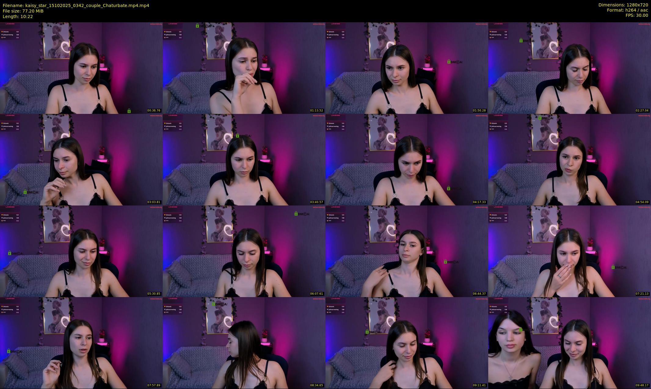 kaisy_star — 11 minute Chaturbate female cam show recording, 720p, Oct 15, 2025