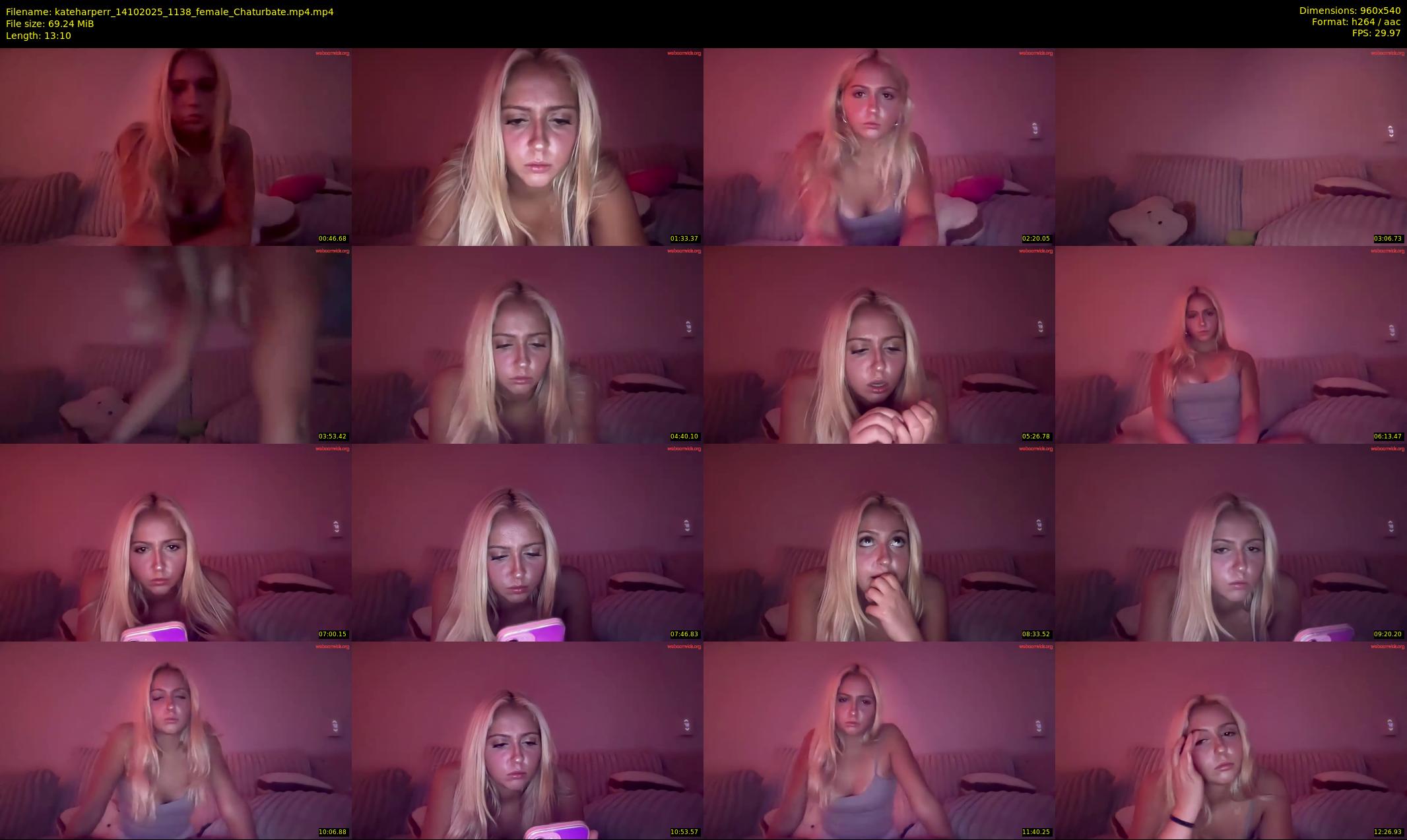 kateharperr — 14 minute Chaturbate female cam show recording, 480p, Oct 14, 2025