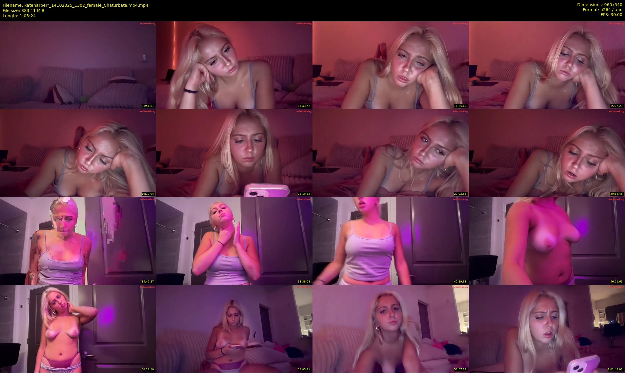 kateharperr — 66 minute Chaturbate female cam show recording, 480p, Oct 14, 2025