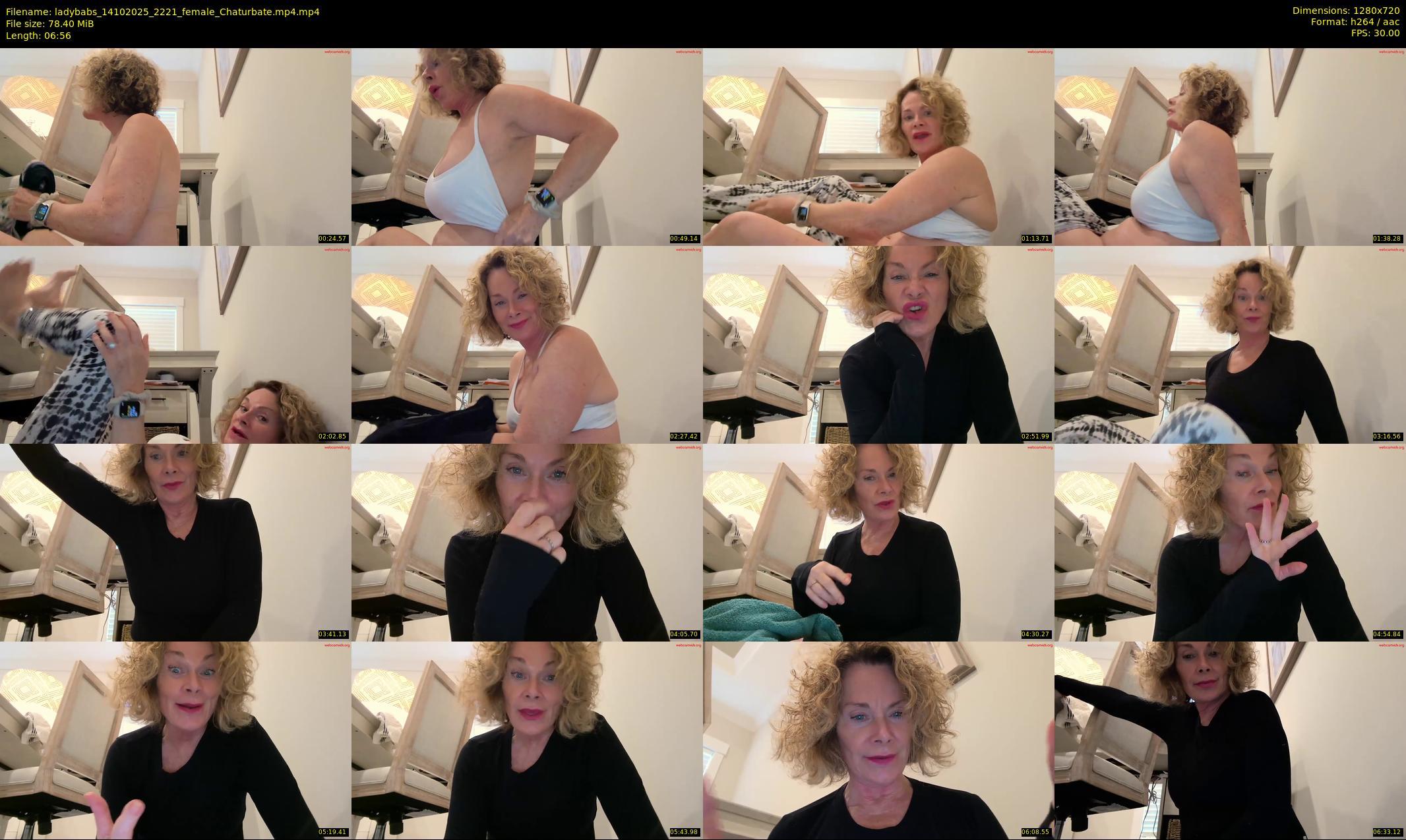 ladybabs — 7 minute Chaturbate female cam show recording, 720p, Oct 14, 2025
