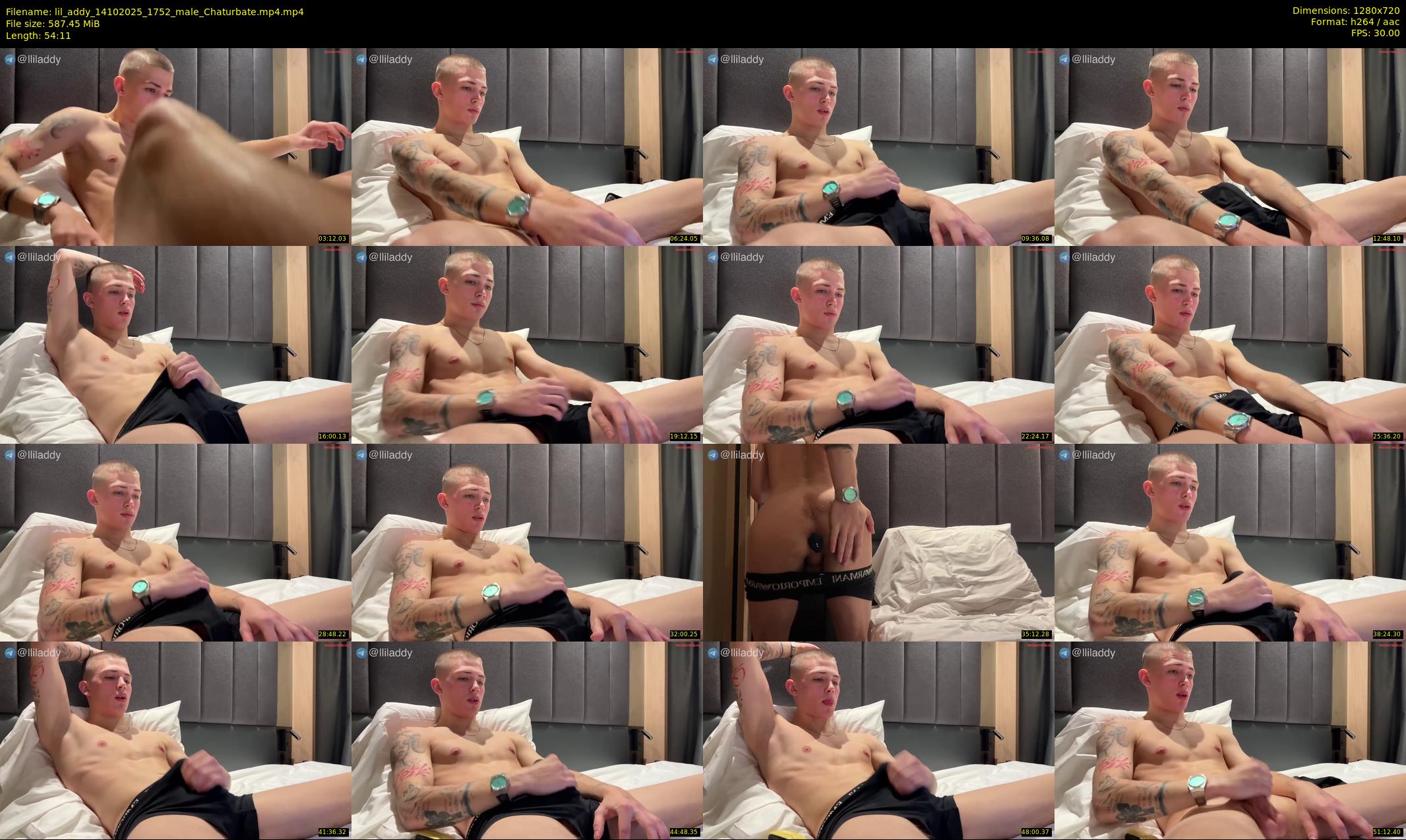 lil_addy — 55 minute Chaturbate male cam show recording, 720p, Oct 14, 2025