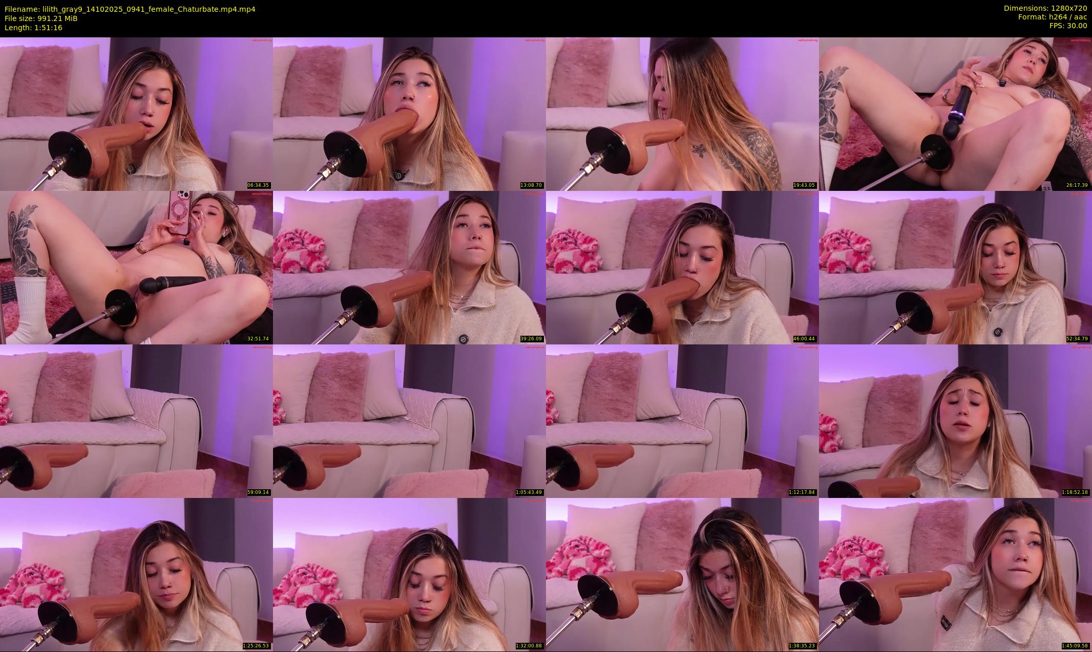 lilith_gray9 — 112 minute Chaturbate female cam show recording, 720p, Oct 14, 2025
