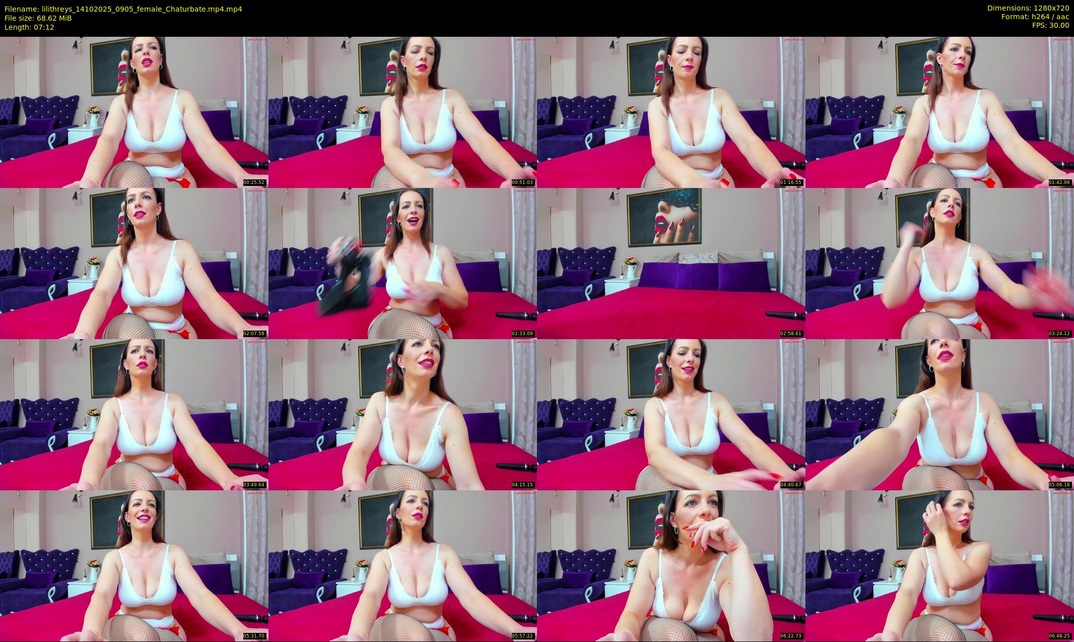 lilithreys — 8 minute Chaturbate female cam show recording, 720p, Oct 14, 2025