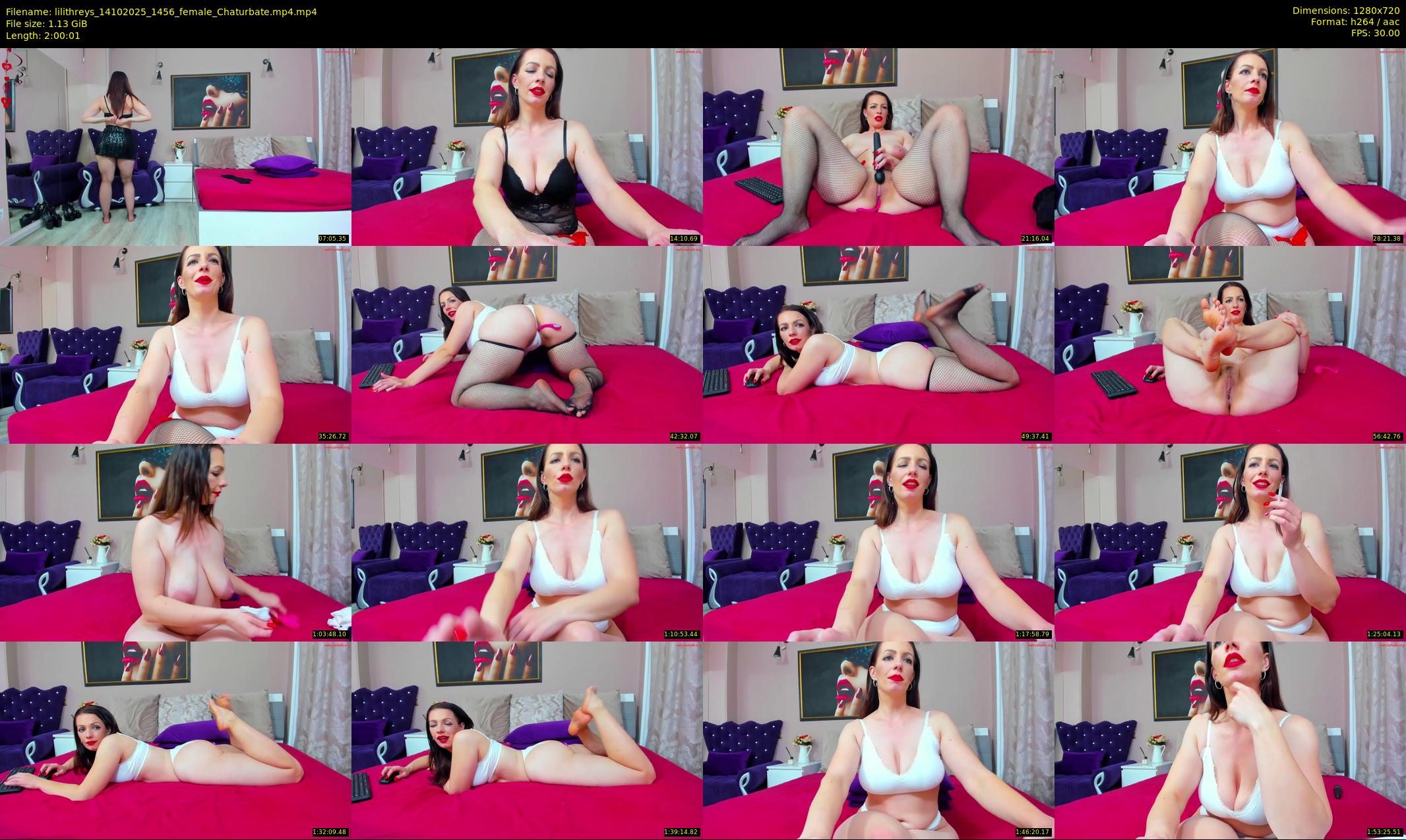 lilithreys — 121 minute Chaturbate female cam show recording, 720p, Oct 14, 2025