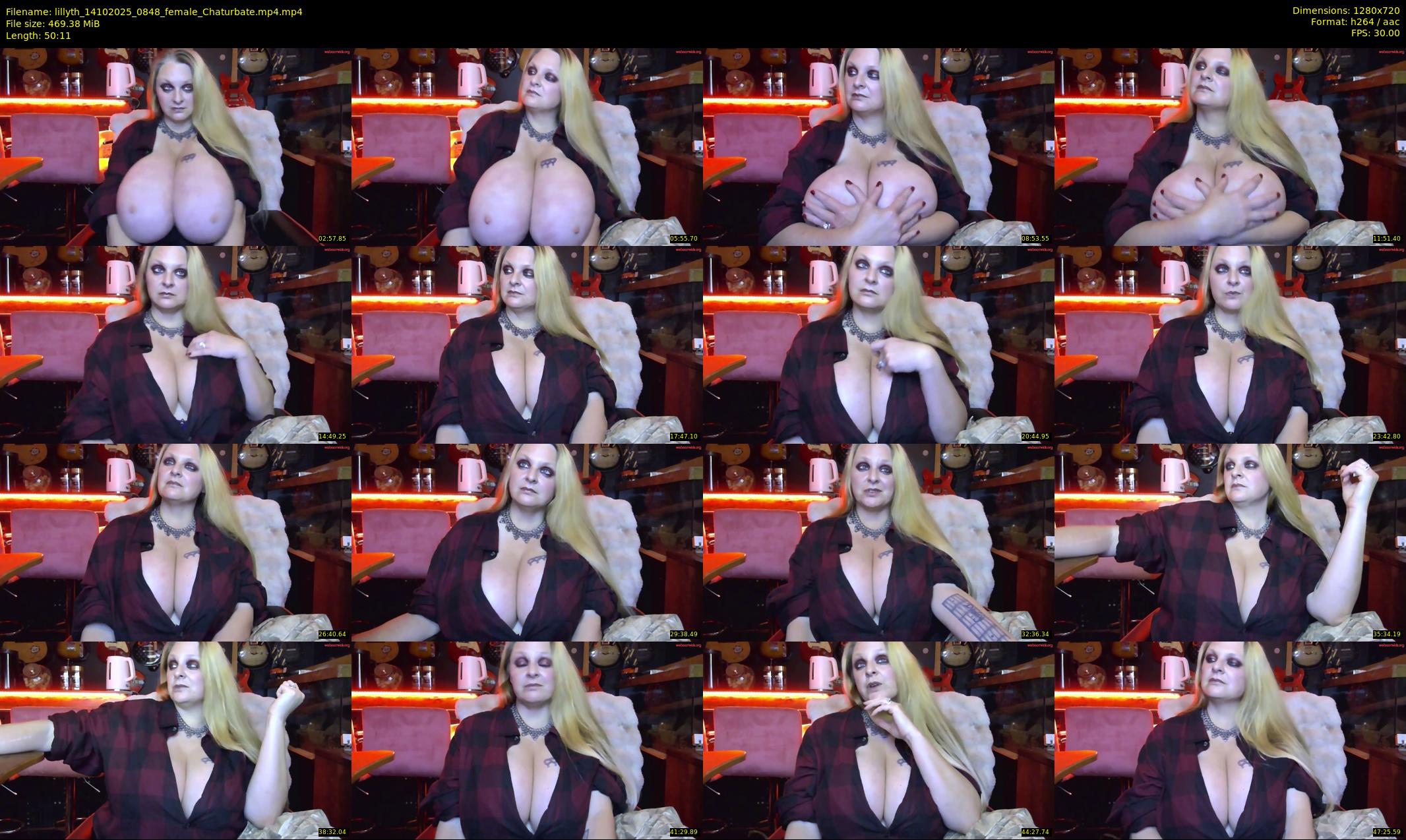 lillyth — 51 minute Chaturbate female cam show recording, 720p, Oct 14, 2025