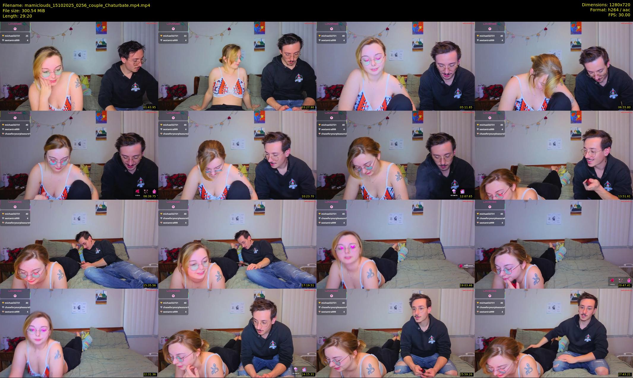 mamiclouds — 30 minute Chaturbate female cam show recording, 720p, Oct 15, 2025