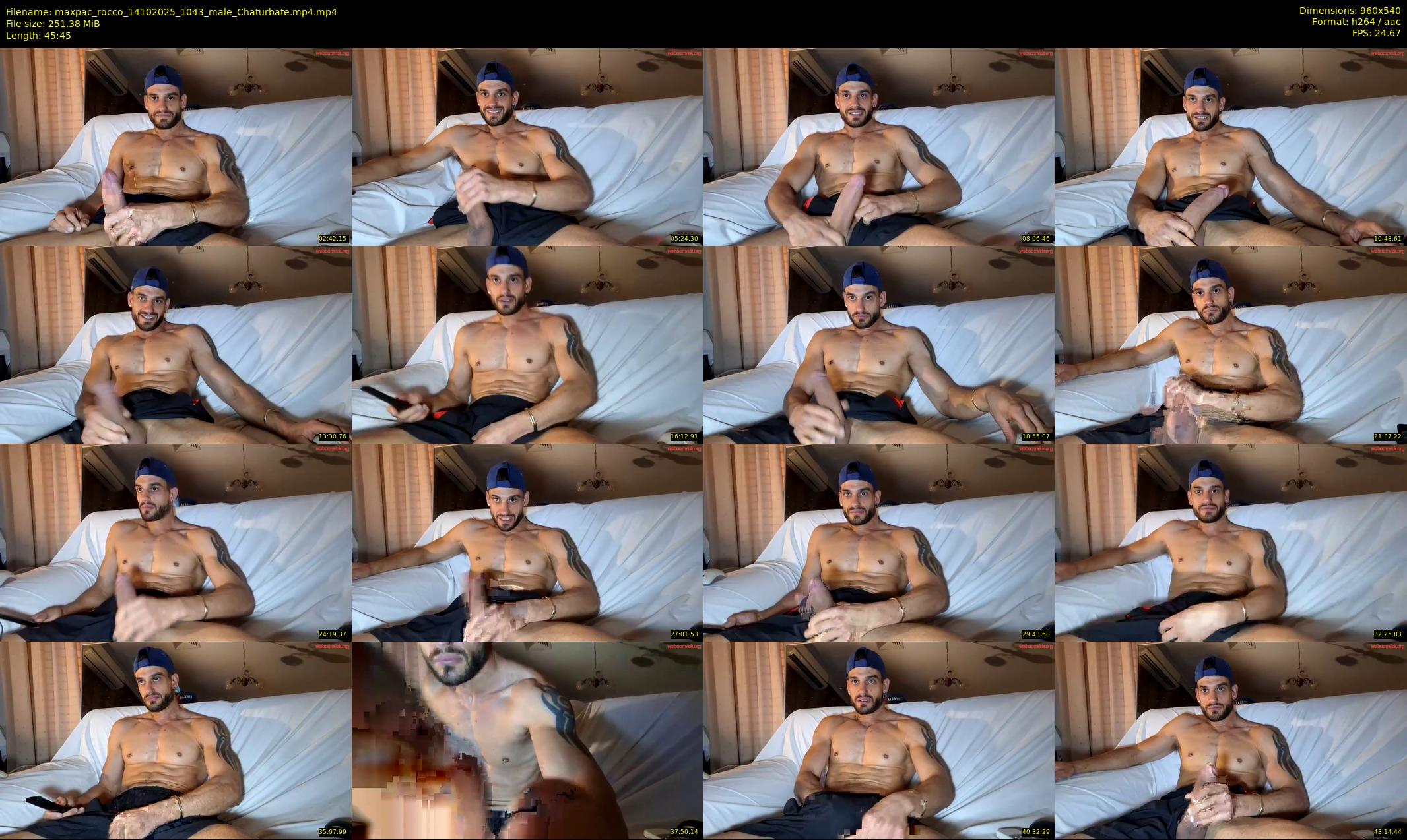 maxpac_rocco — 46 minute Chaturbate male cam show recording, 480p, Oct 14, 2025