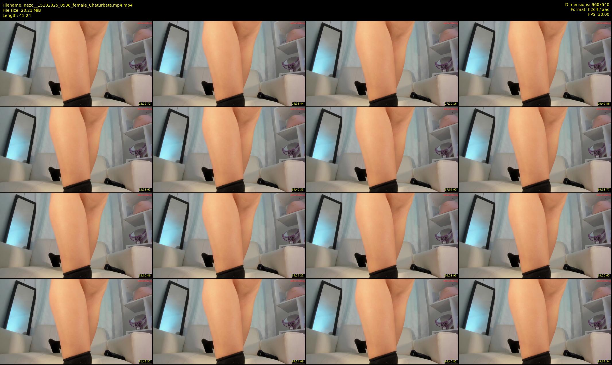 nezo_ — 42 minute Chaturbate female cam show recording, 480p, Oct 15, 2025