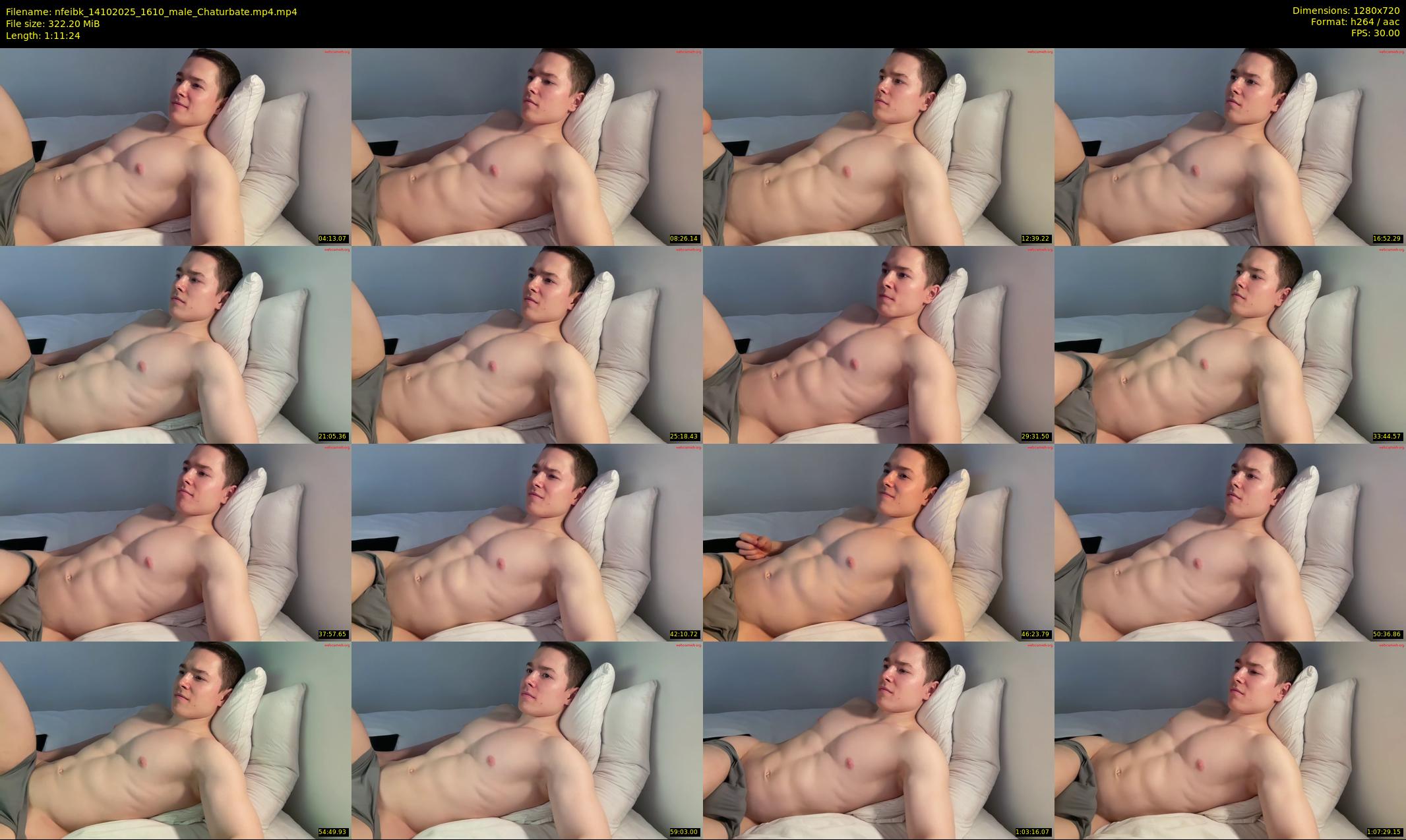 nfeibk — 72 minute Chaturbate male cam show recording, 720p, Oct 14, 2025