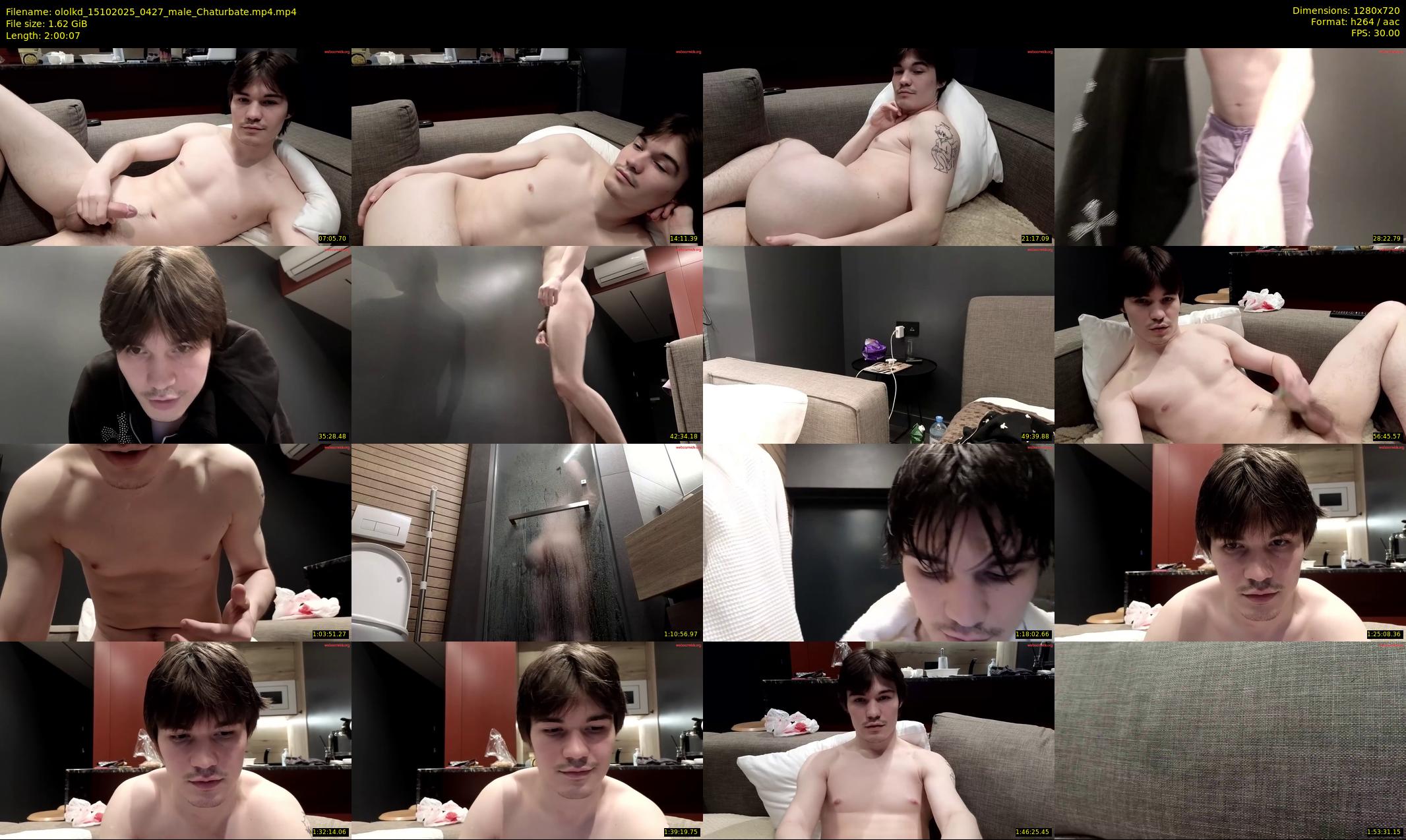 ololkd — 121 minute Chaturbate male cam show recording, 720p, Oct 15, 2025