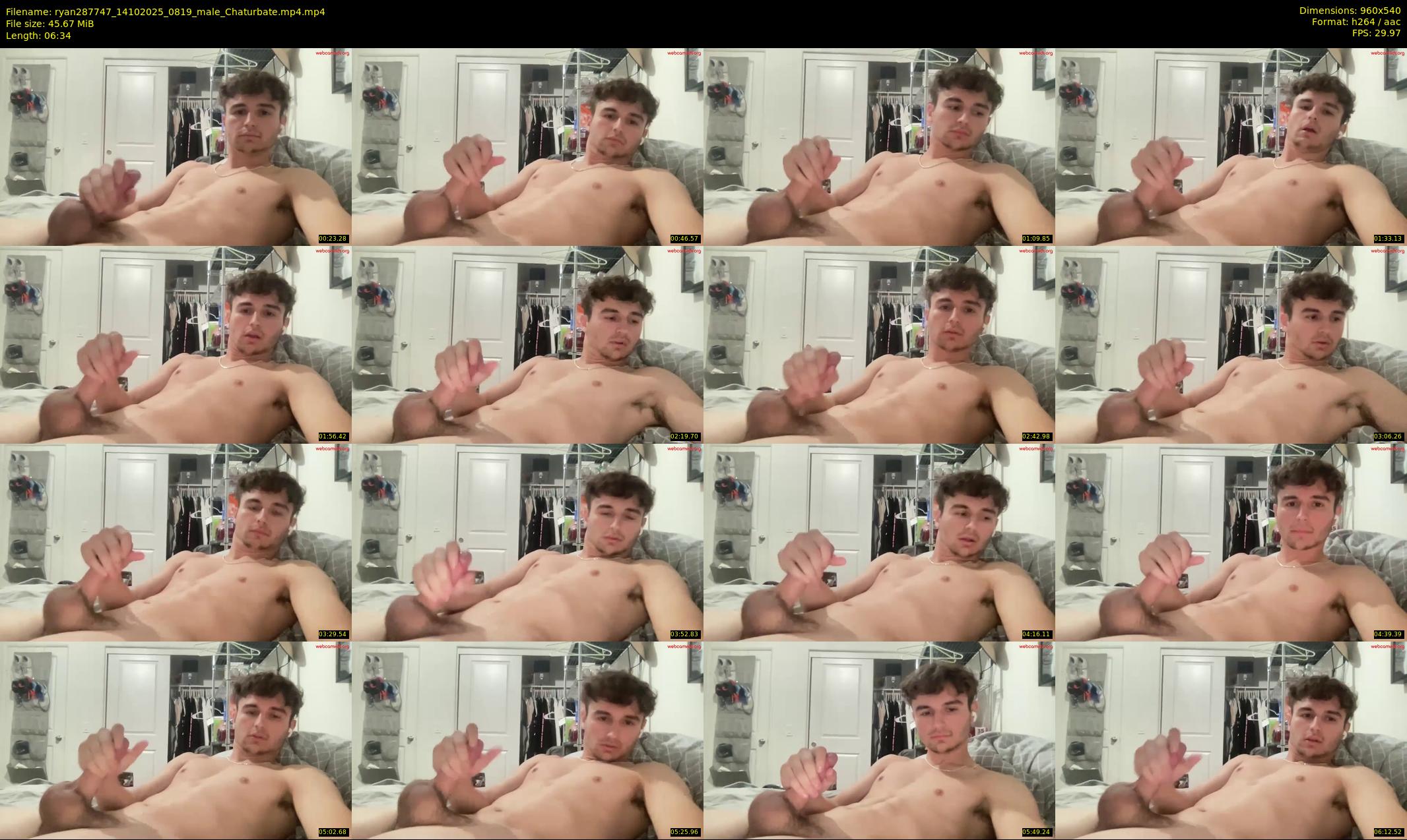 ryan287747 — 7 minute Chaturbate male cam show recording, 480p, Oct 14, 2025
