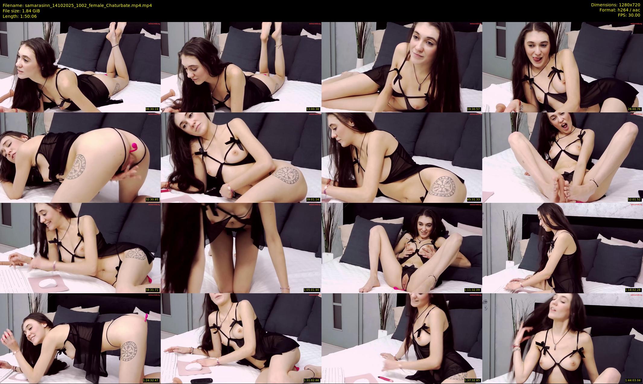 samarasinn — 111 minute Chaturbate female cam show recording, 720p, Oct 14, 2025