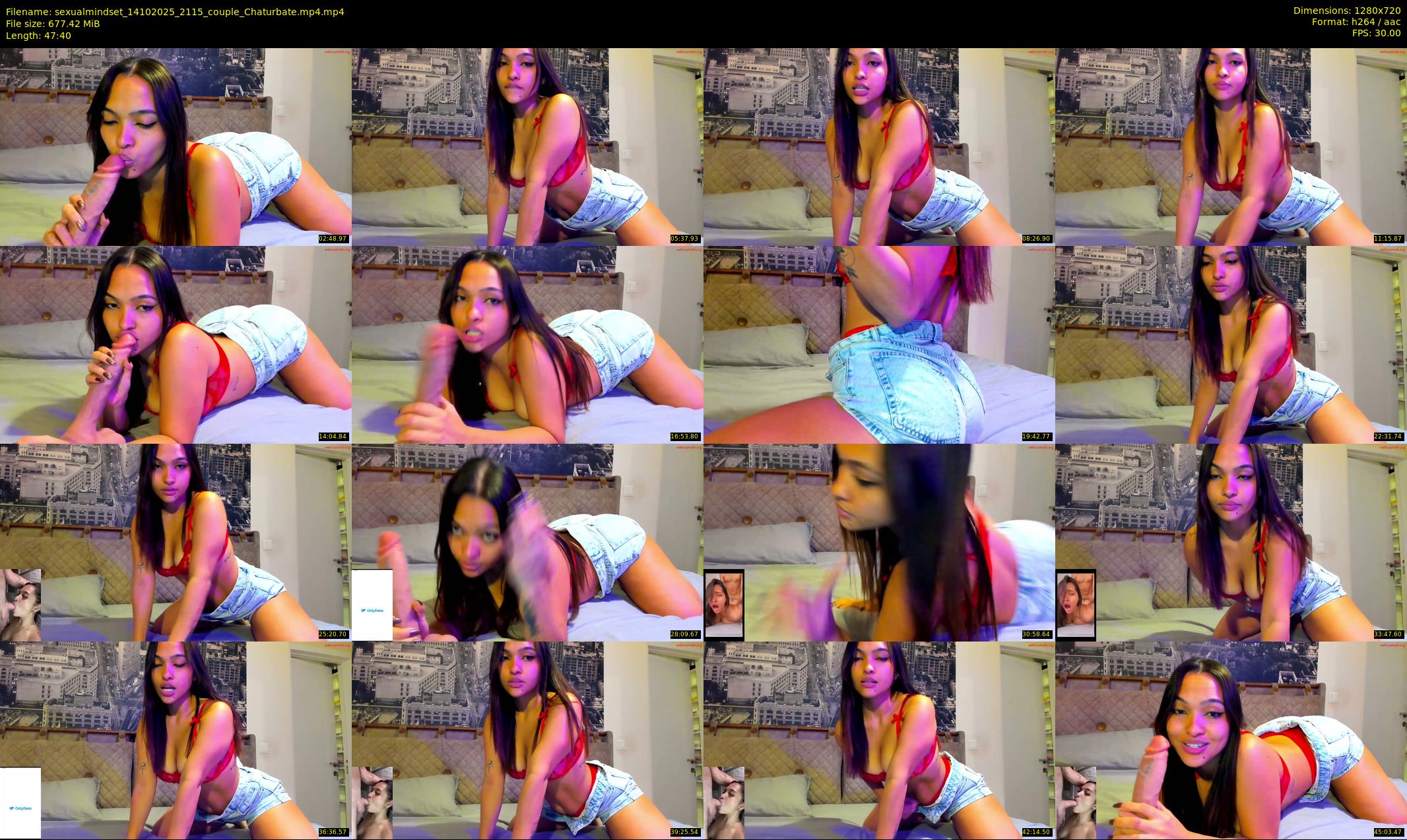 sexualmindset — 48 minute Chaturbate female cam show recording, 720p, Oct 14, 2025
