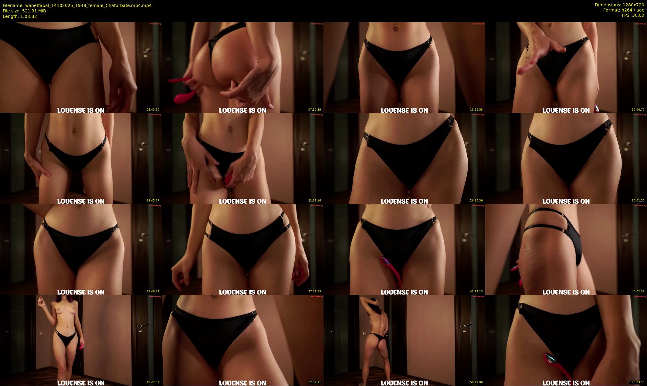 wanettabal — 64 minute Chaturbate female cam show recording, 720p, Oct 14, 2025