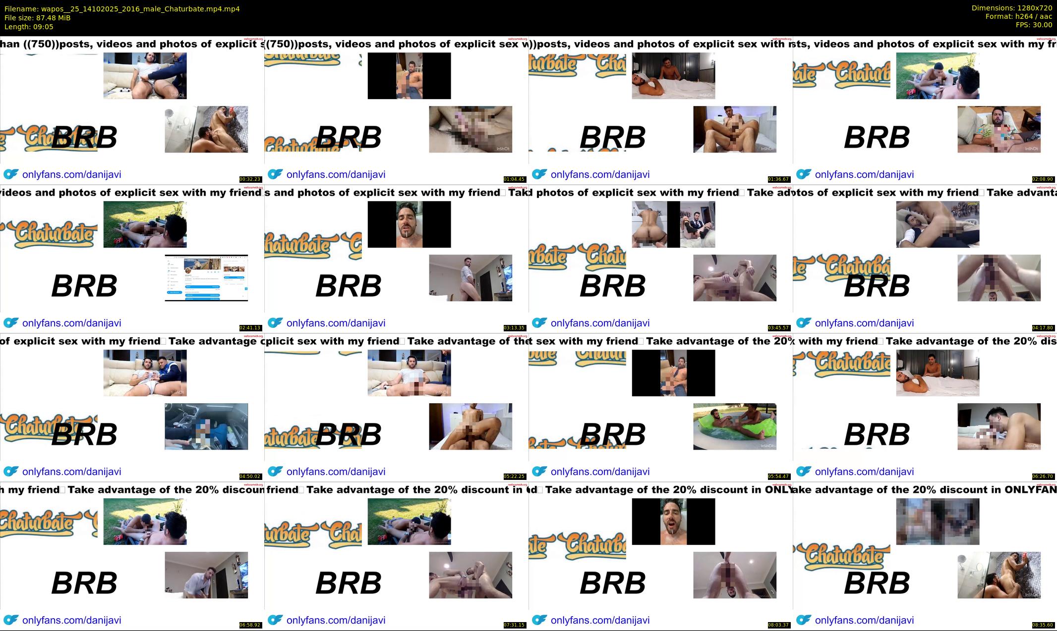 wapos__25 — 10 minute Chaturbate male cam show recording, 720p, Oct 14, 2025