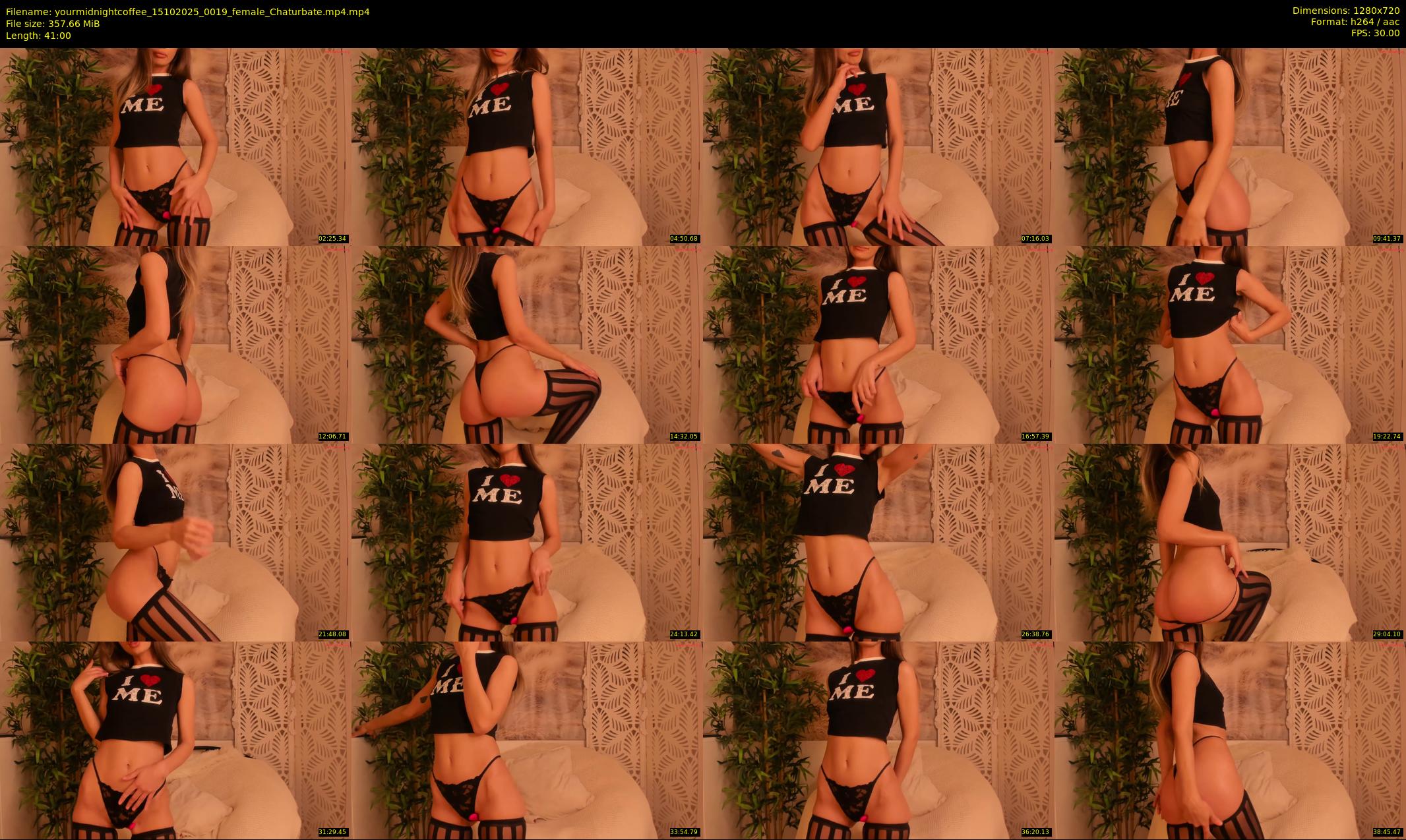 yourmidnightcoffee — 41 minute Chaturbate female cam show recording, 720p, Oct 15, 2025