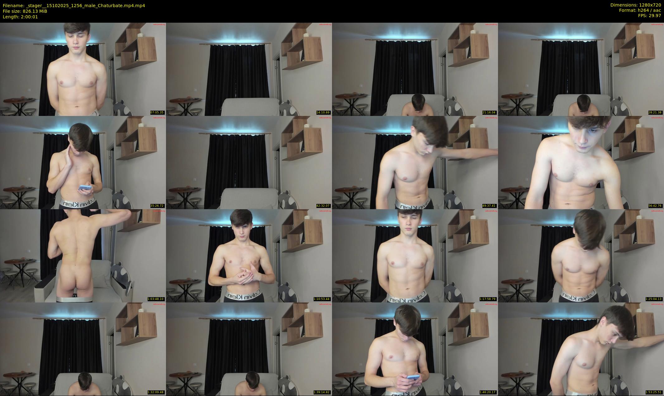 _stager_ — 121 minute Chaturbate male cam show recording, 720p, Oct 15, 2025
