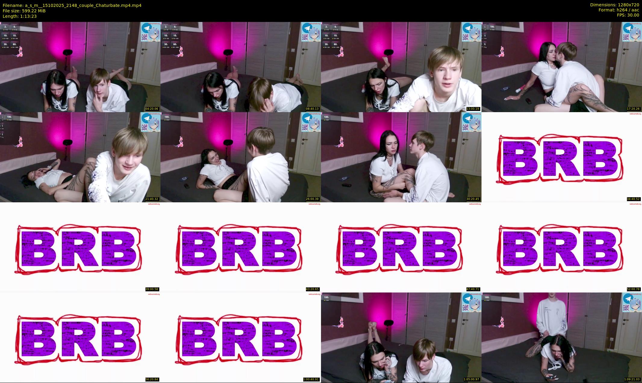 a_s_m_ — 74 minute Chaturbate couple cam show recording, 720p, Oct 15, 2025