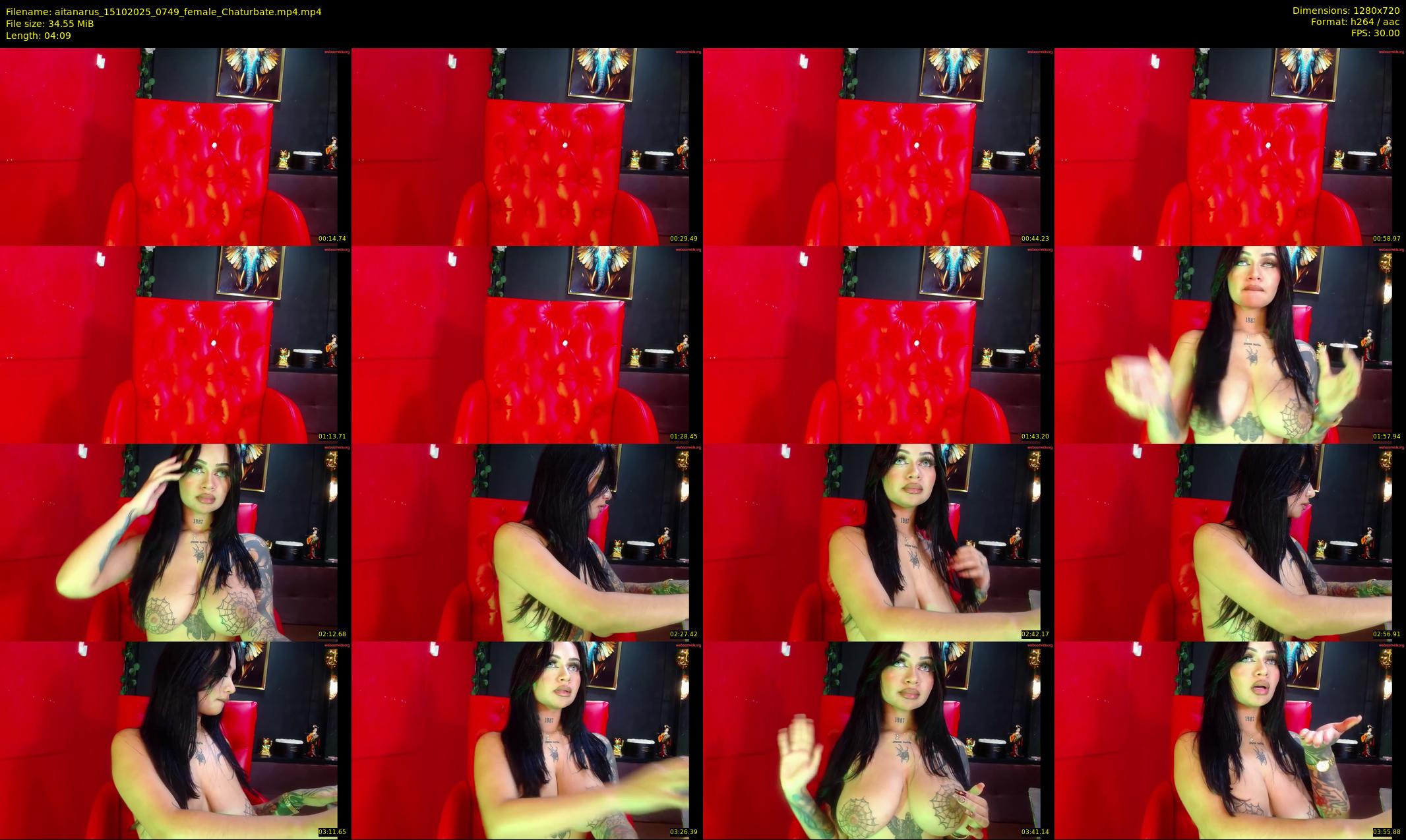 aitanarus — 5 minute Chaturbate female cam show recording, 720p, Oct 15, 2025