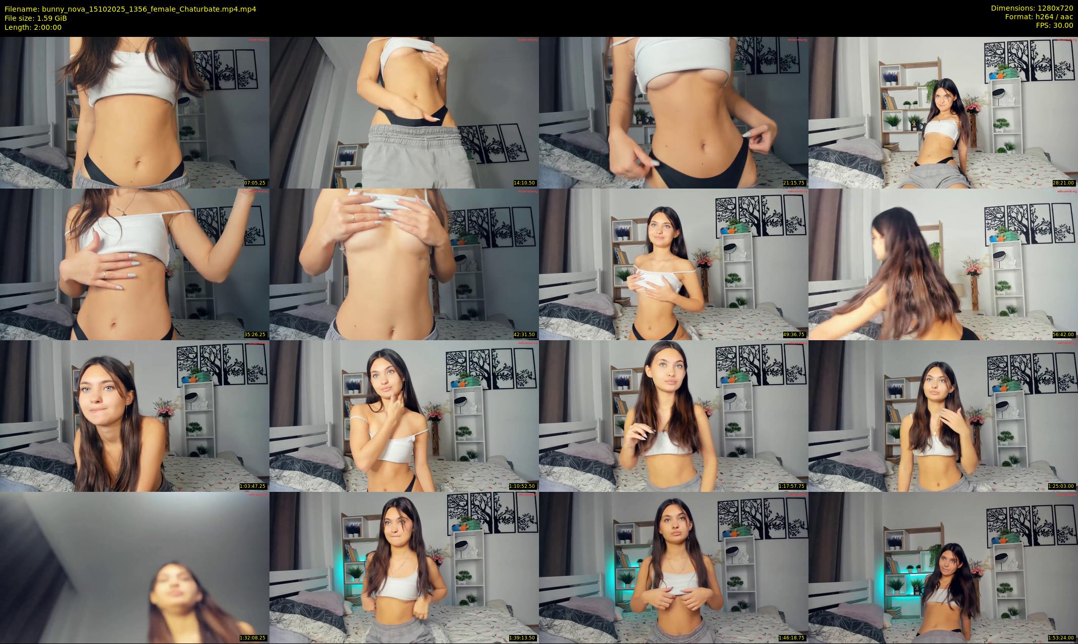 bunny_nova — 120 minute Chaturbate female cam show recording, 720p, Oct 15, 2025