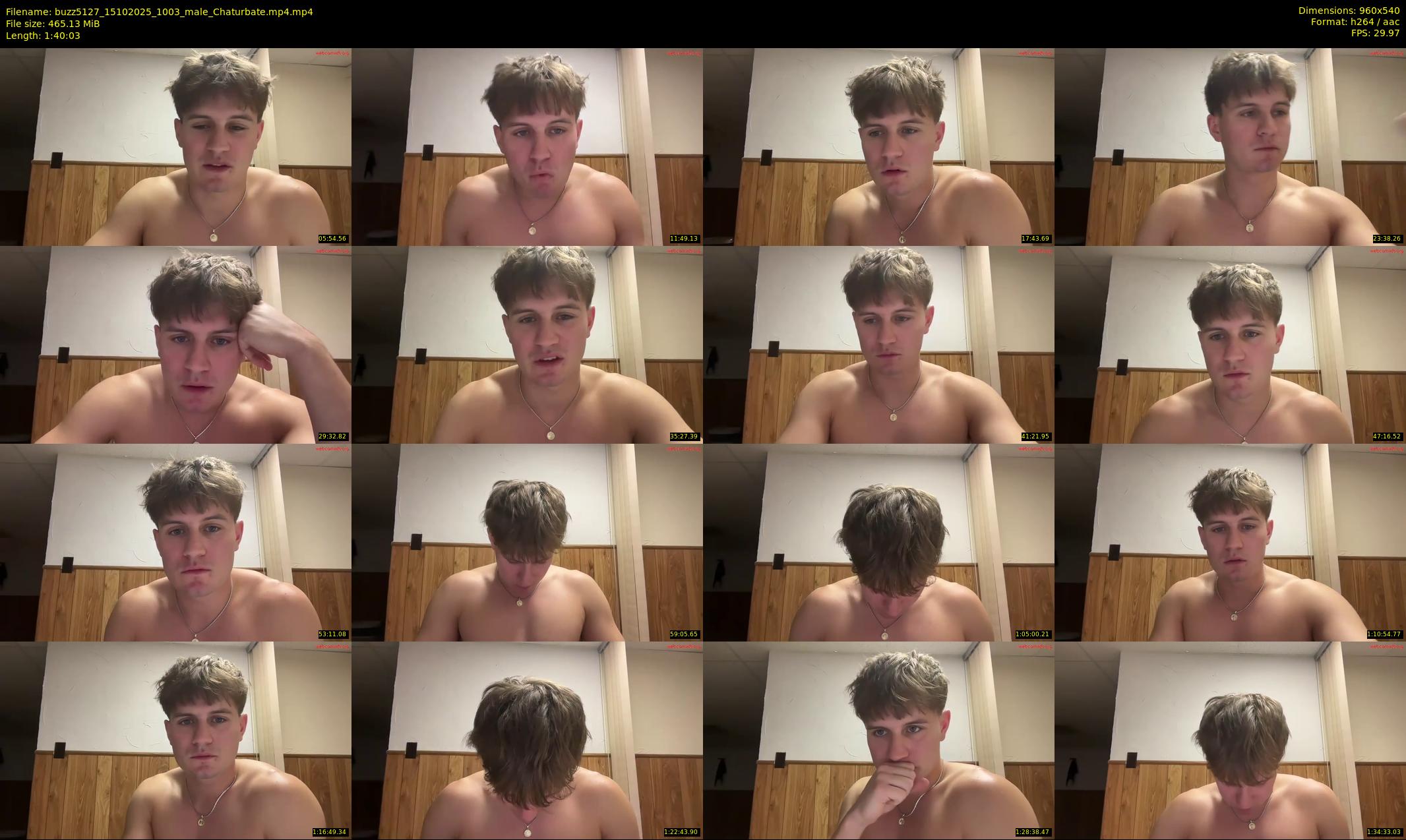 buzz5127 — 101 minute Chaturbate male cam show recording, 480p, Oct 15, 2025