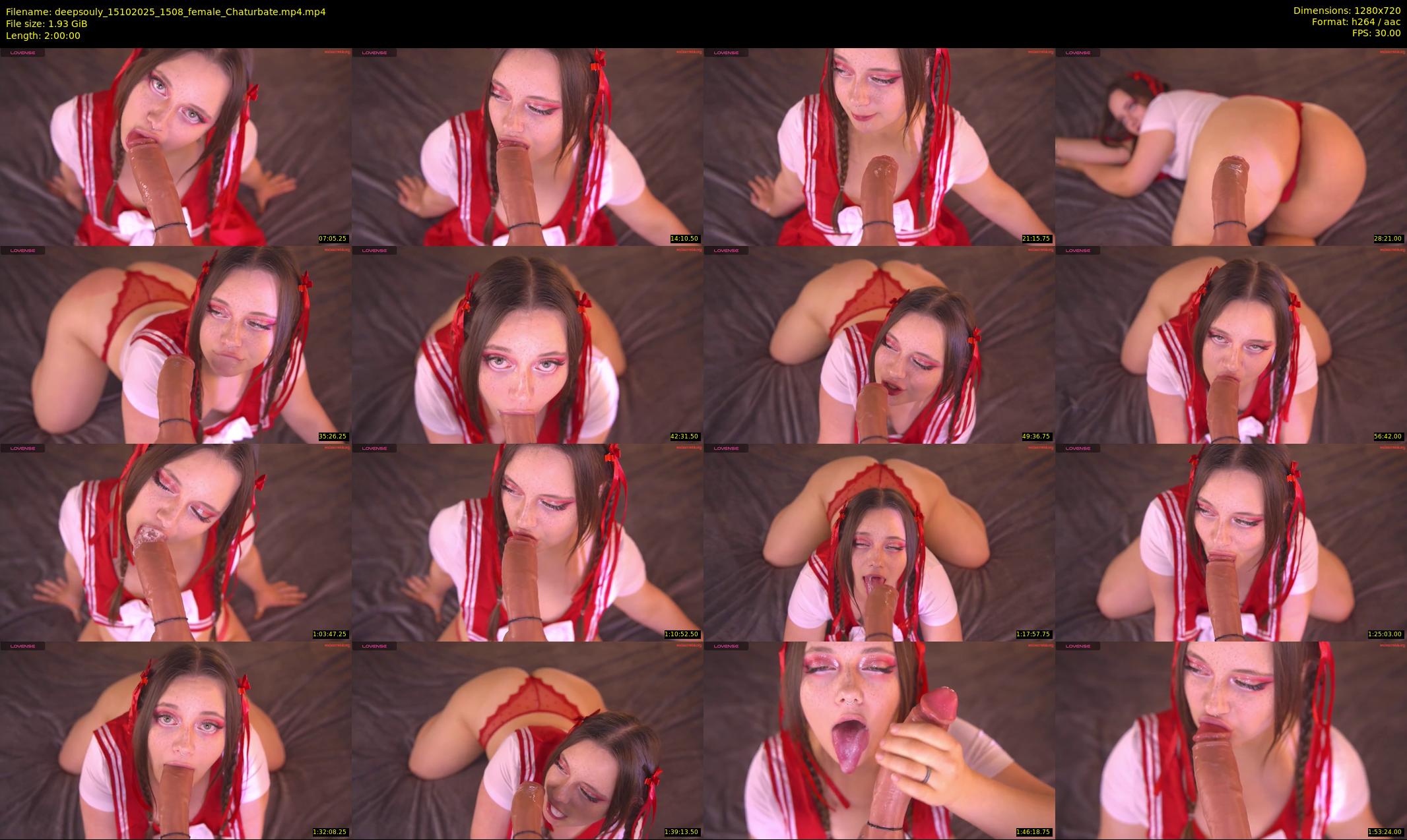 deepsouly — 120 minute Chaturbate female cam show recording, 720p, Oct 15, 2025