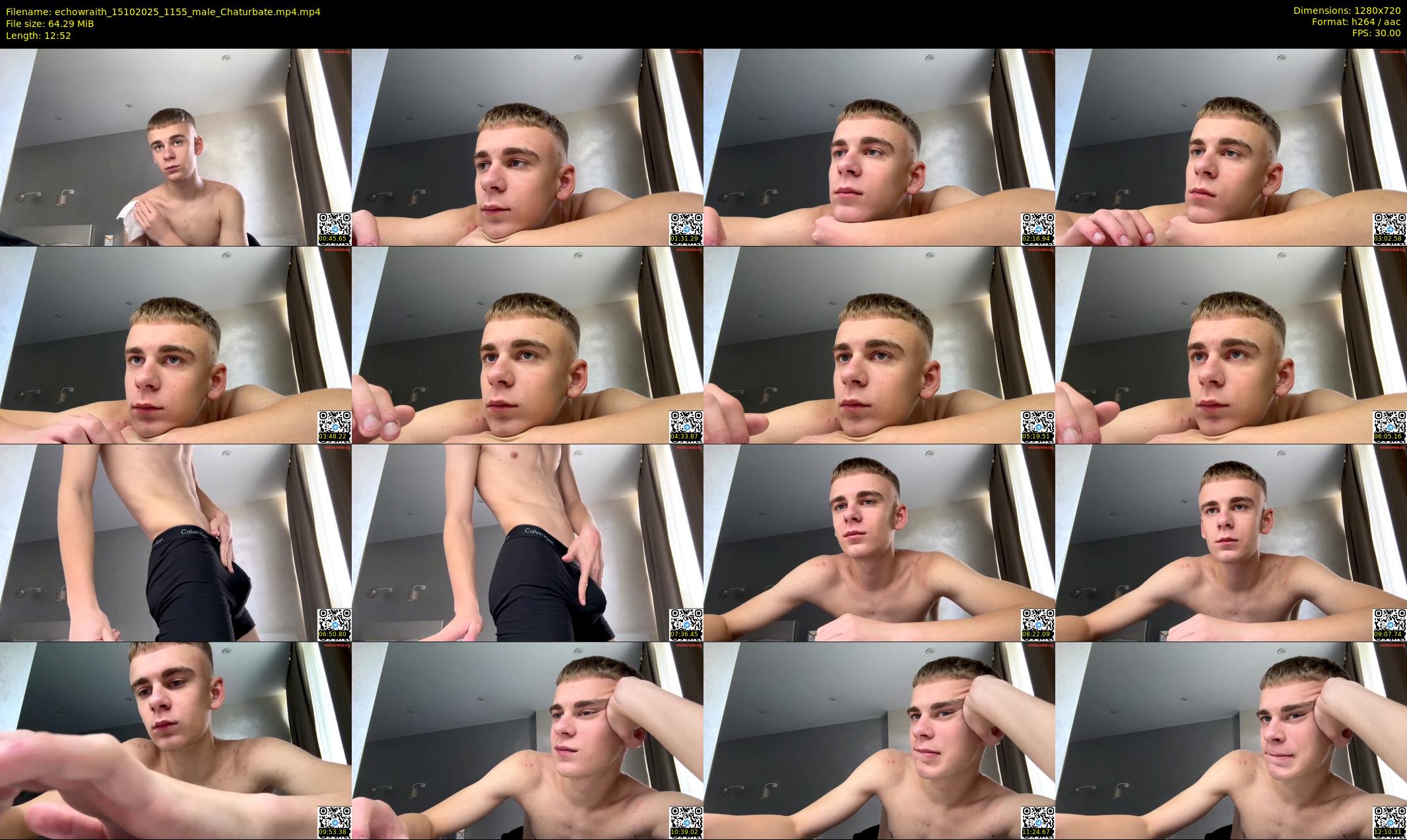 echowraith — 13 minute Chaturbate male cam show recording, 720p, Oct 15, 2025