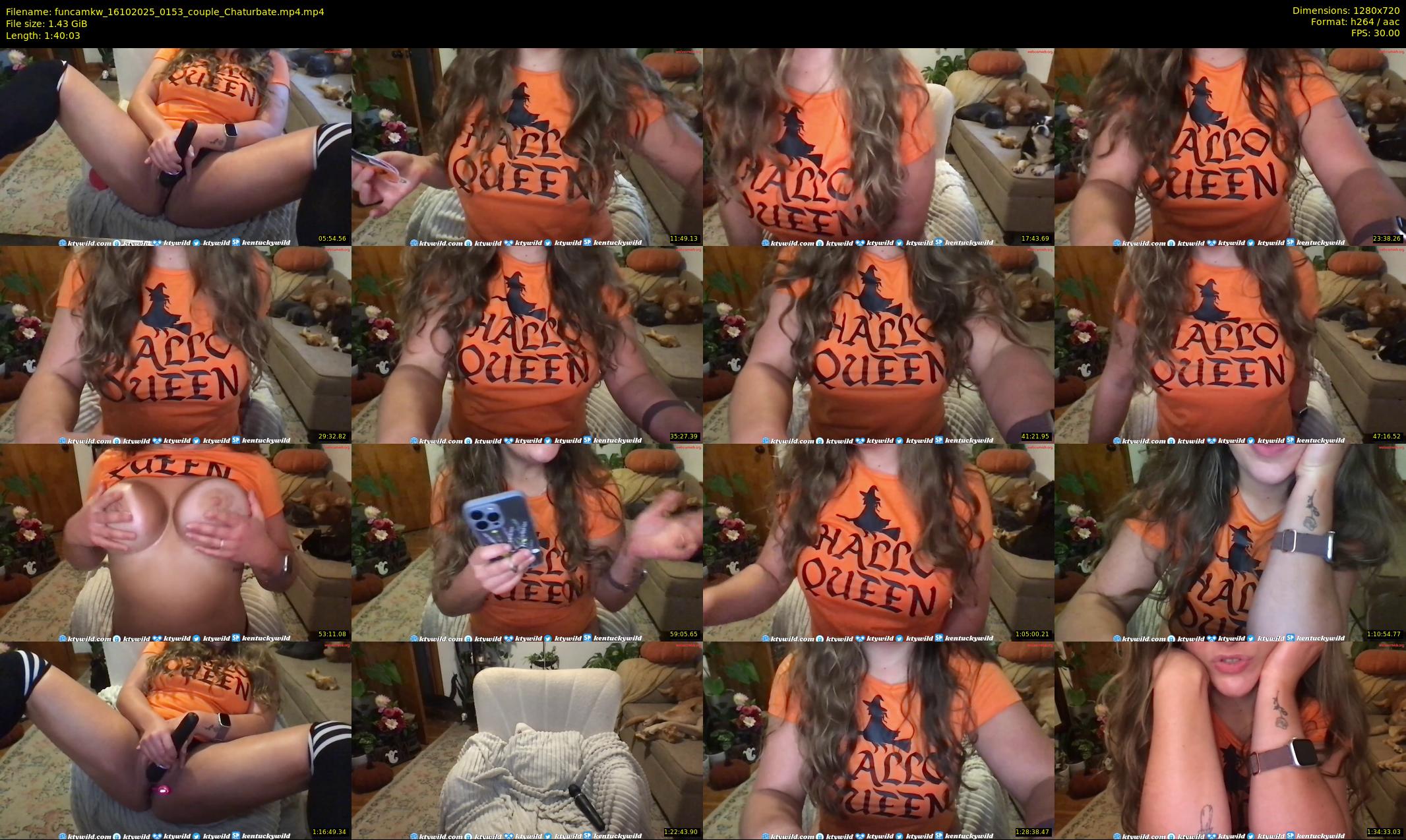 funcamkw — 101 minute Chaturbate female cam show recording, 720p, Oct 16, 2025