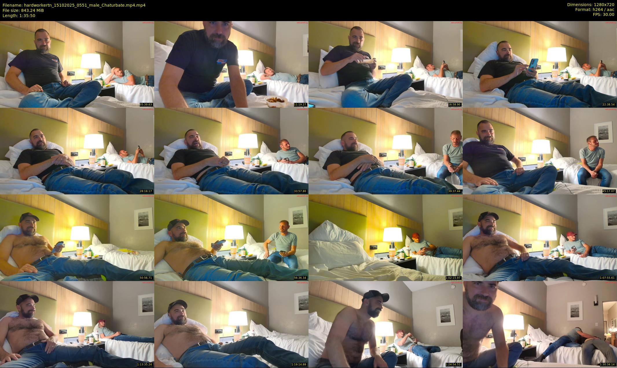 hardworkertn — 96 minute Chaturbate male cam show recording, 720p, Oct 15, 2025