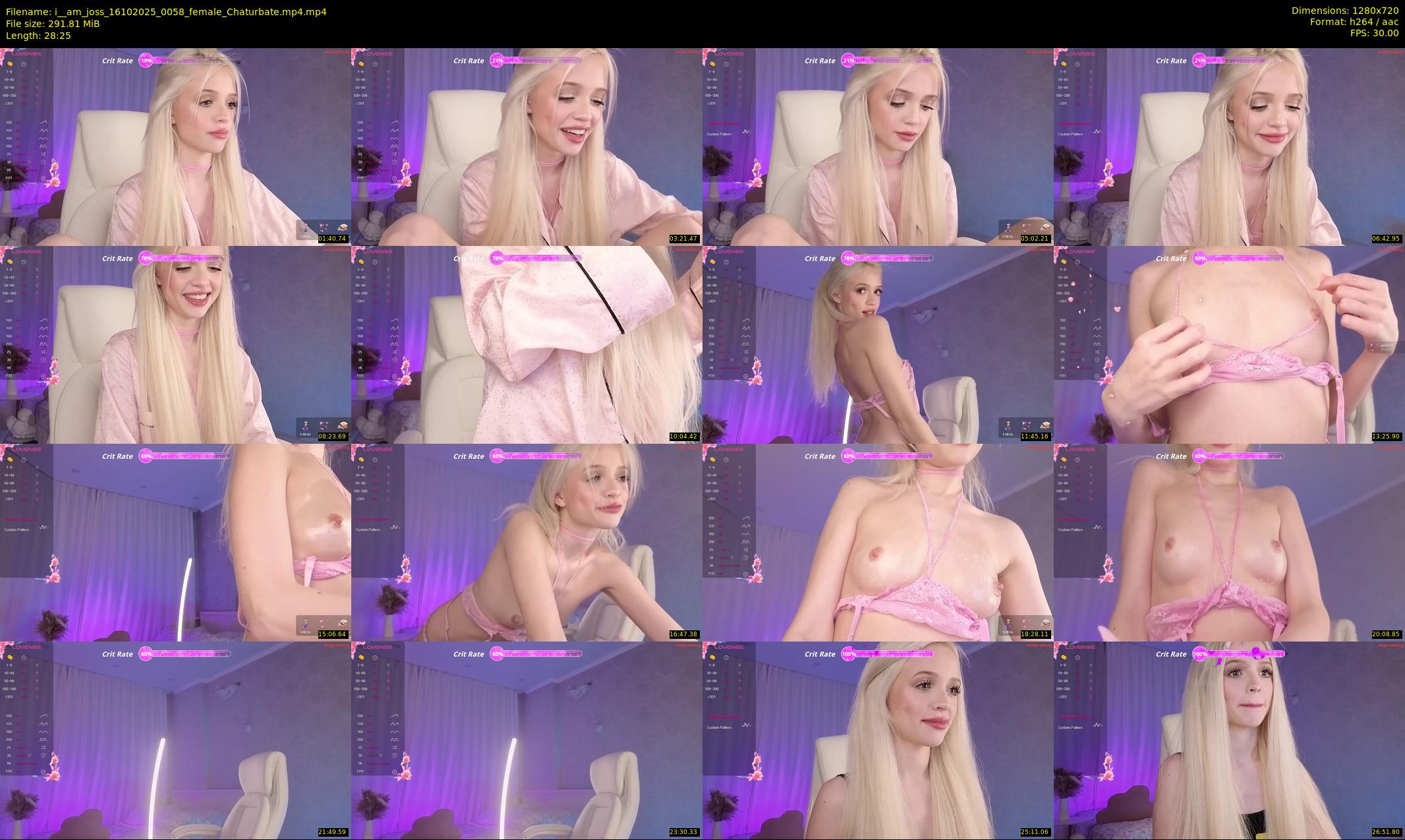 i__am_joss — 29 minute Chaturbate female cam show recording, 720p, Oct 16, 2025