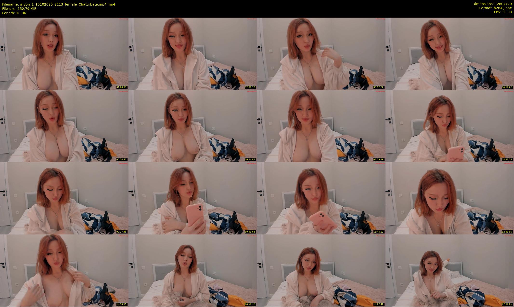 ji_yon_1 — 19 minute Chaturbate female cam show recording, 720p, Oct 15, 2025