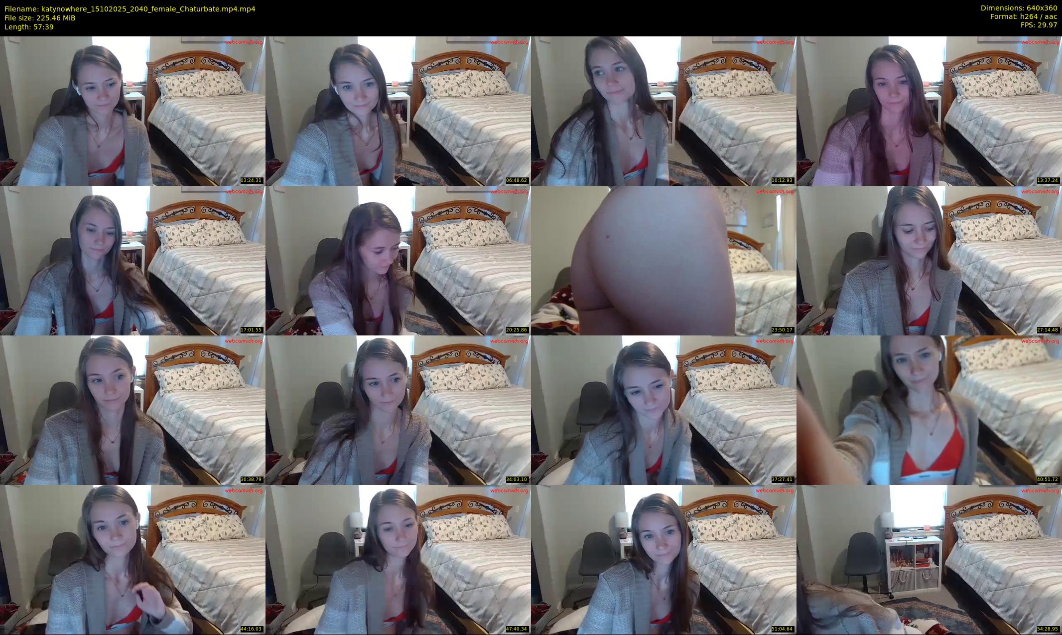 katynowhere — 58 minute Chaturbate female cam show recording, 360p, Oct 15, 2025