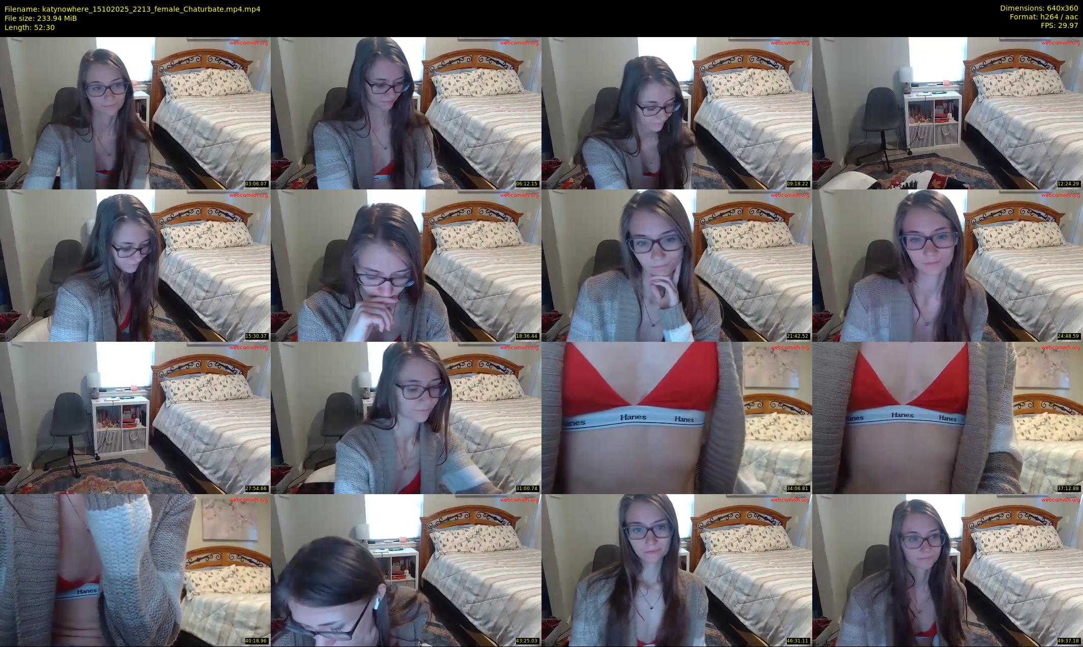 katynowhere — 53 minute Chaturbate female cam show recording, 360p, Oct 15, 2025