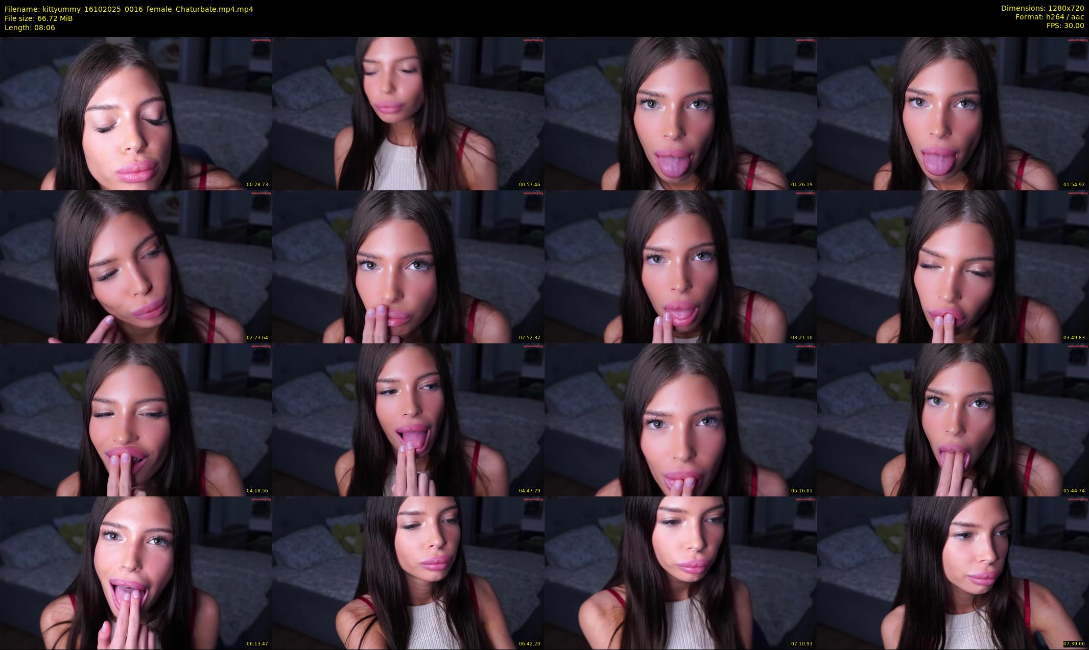 kittyummy — 9 minute Chaturbate female cam show recording, 720p, Oct 16, 2025
