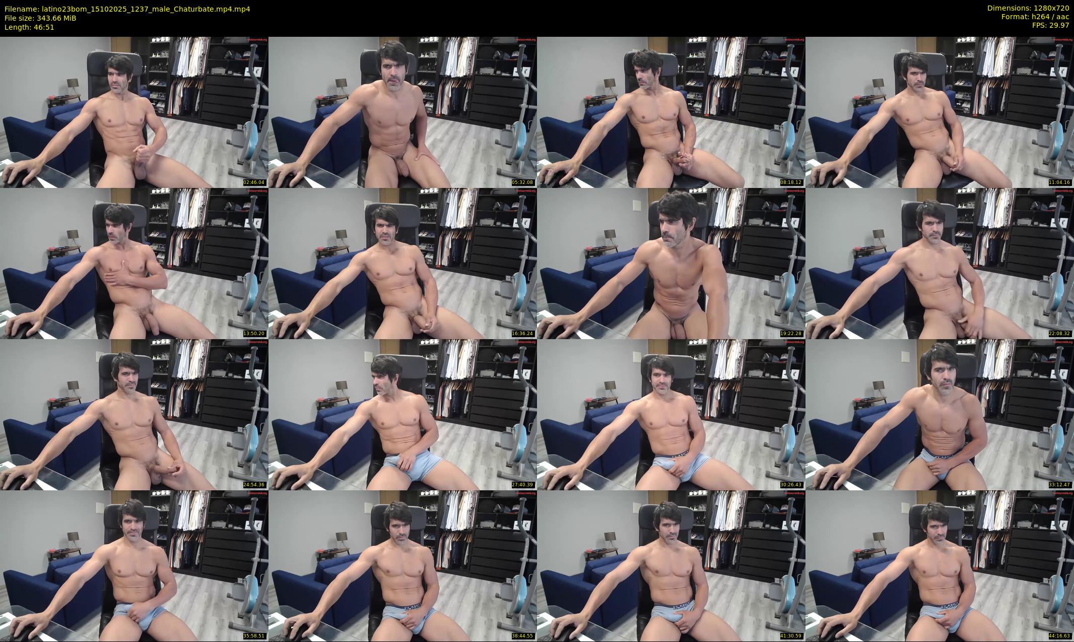latino23bom — 47 minute Chaturbate male cam show recording, 720p, Oct 15, 2025