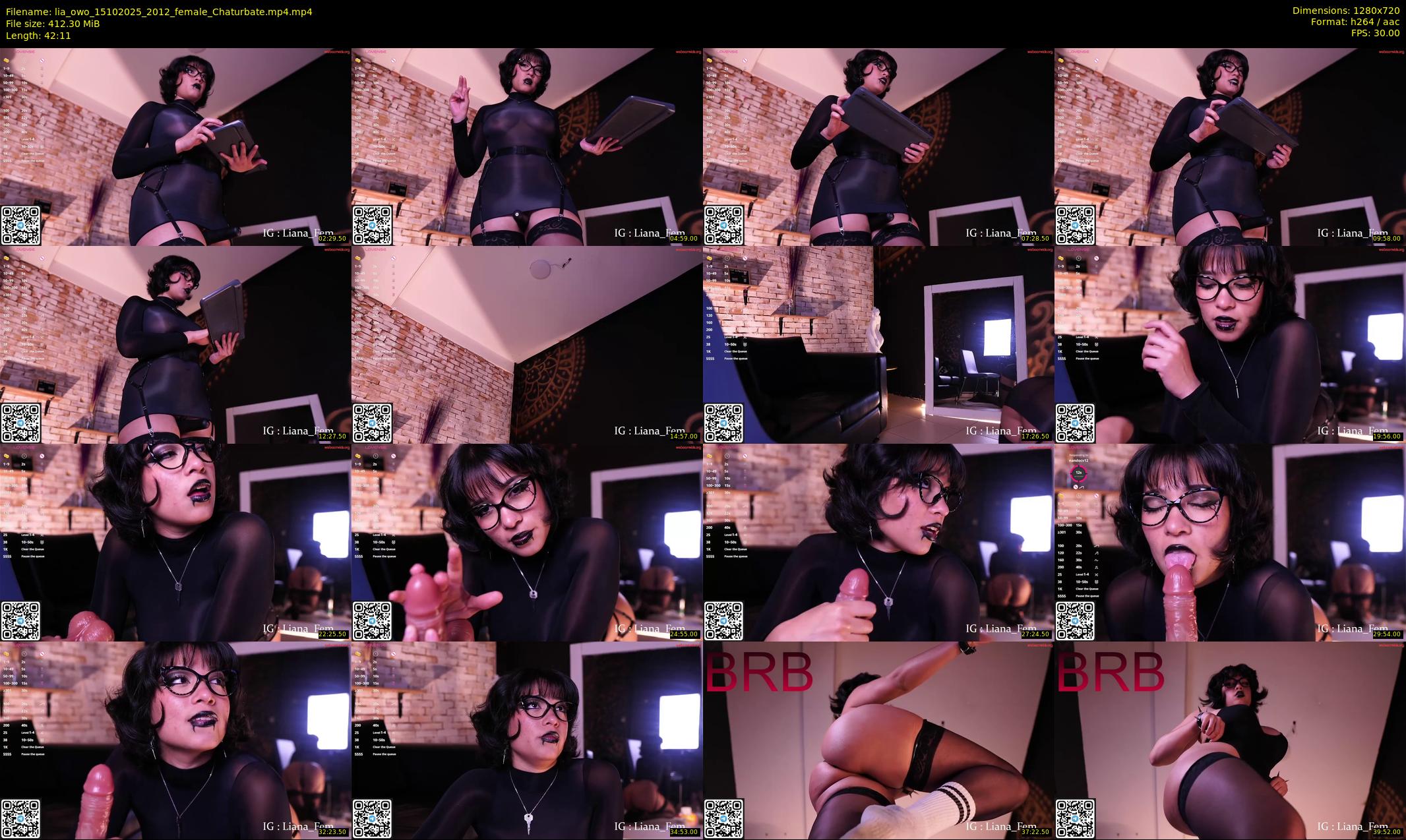 lia_owo — 43 minute Chaturbate female cam show recording, 720p, Oct 15, 2025