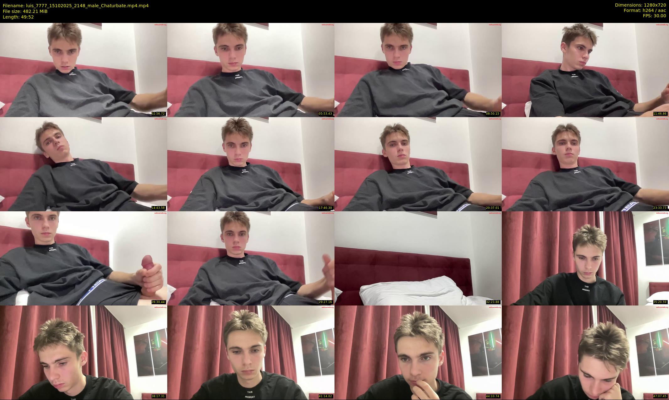 luis_7777 — 50 minute Chaturbate male cam show recording, 720p, Oct 15, 2025