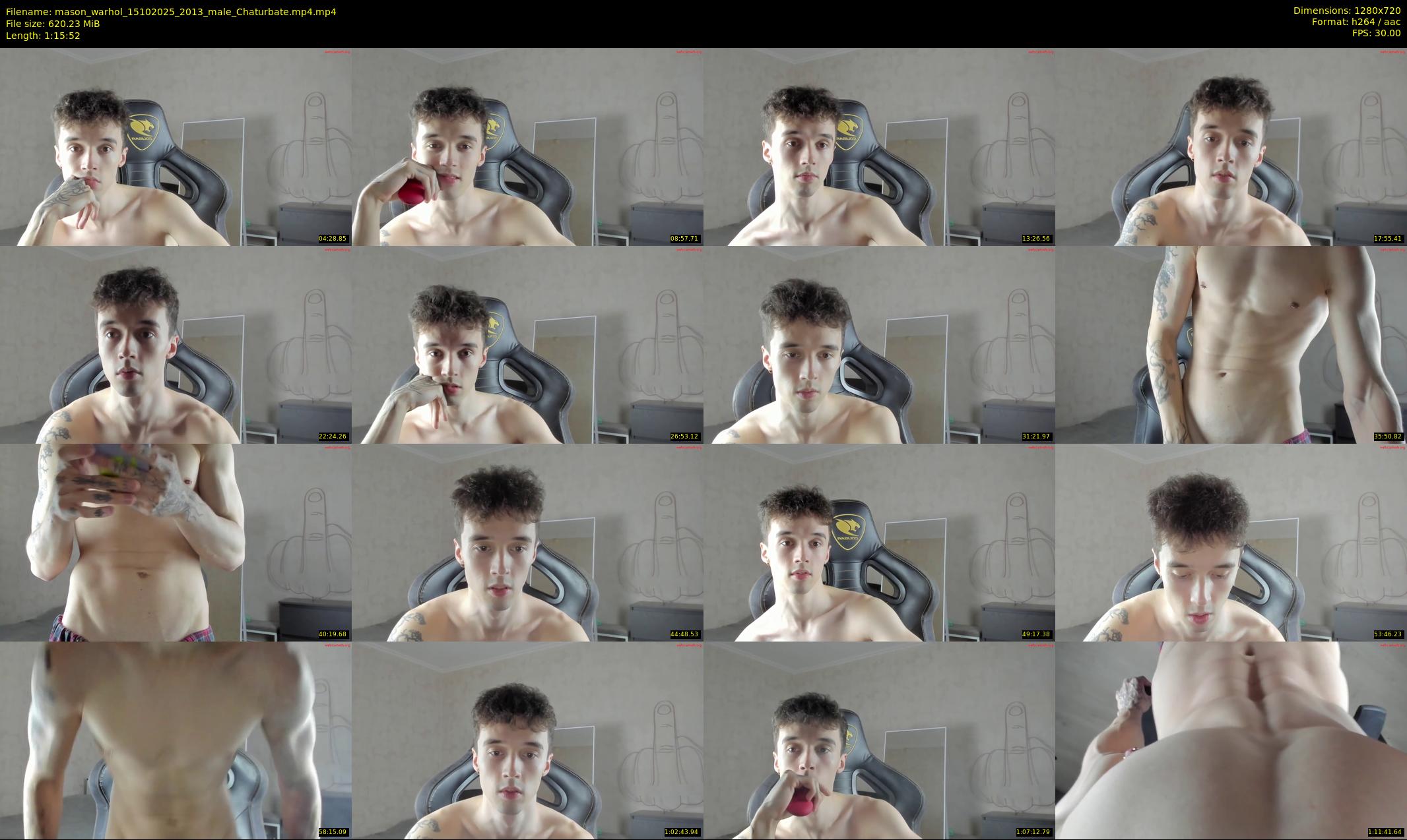 mason_warhol — 76 minute Chaturbate male cam show recording, 720p, Oct 15, 2025