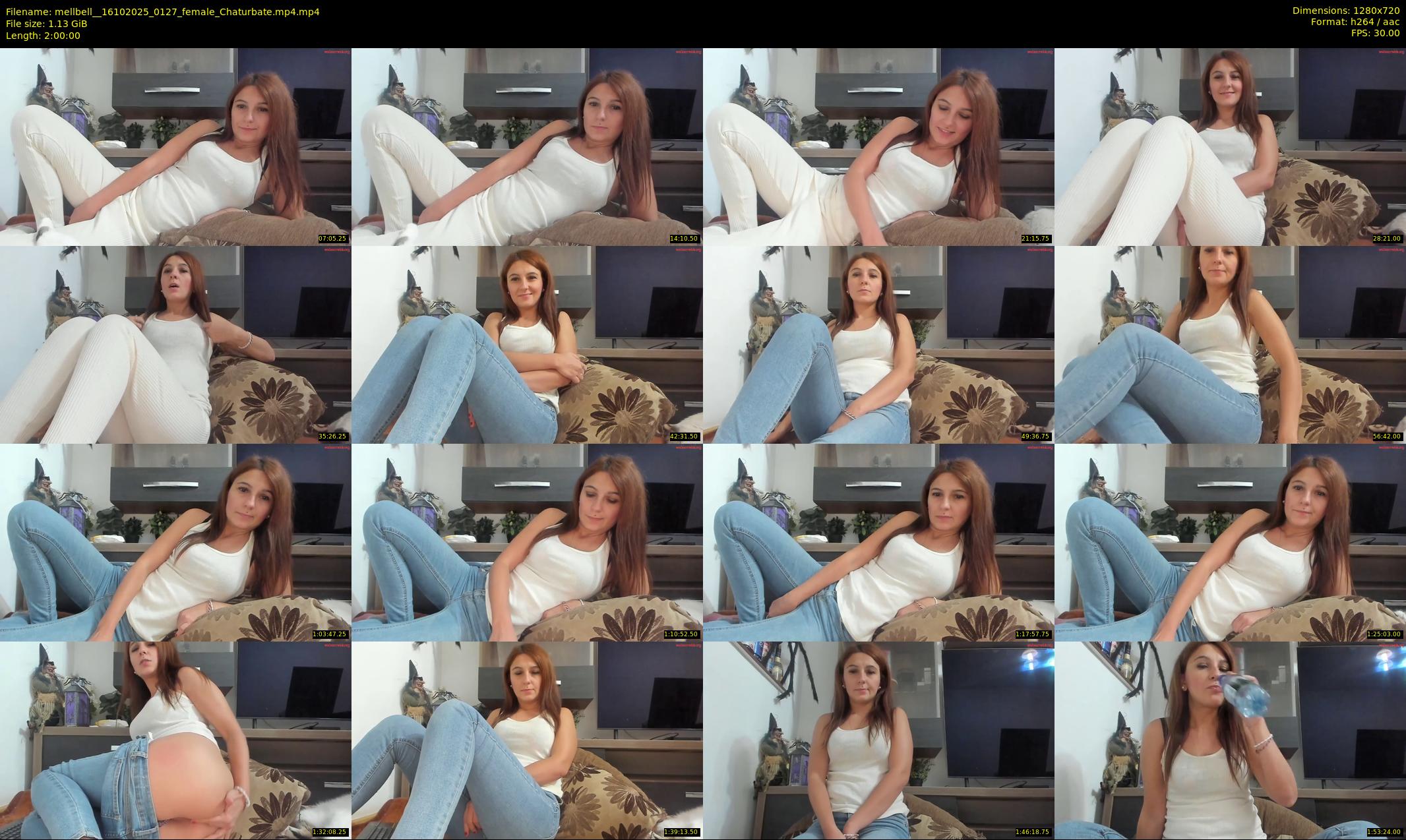 mellbell_ — 120 minute Chaturbate female cam show recording, 720p, Oct 16, 2025