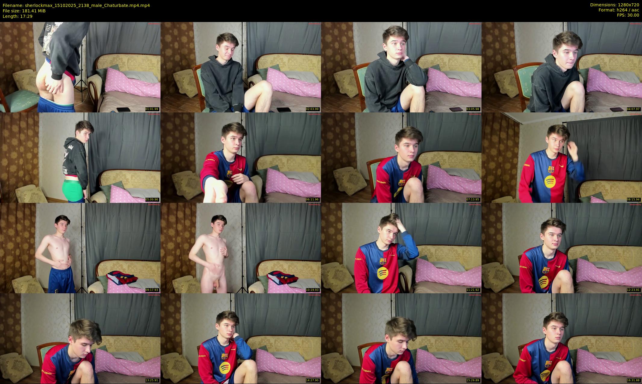 sherlockmax — 18 minute Chaturbate male cam show recording, 720p, Oct 15, 2025