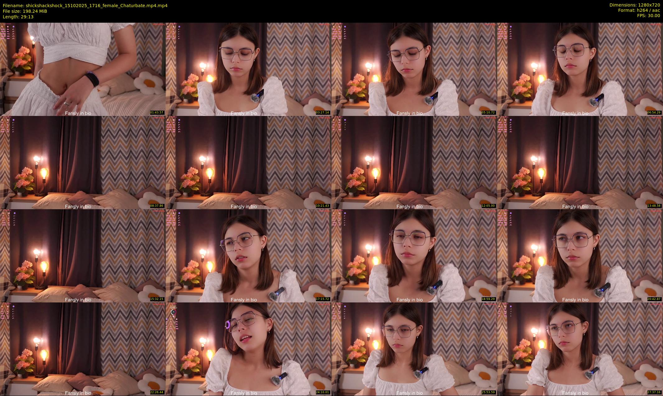 shickshackshock — 30 minute Chaturbate female cam show recording, 720p, Oct 15, 2025