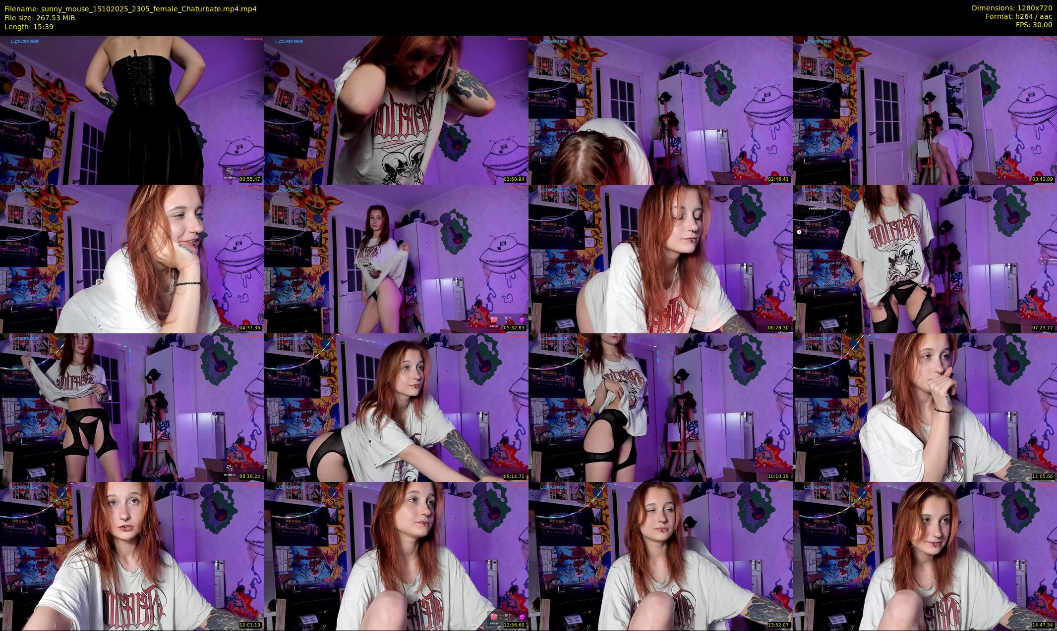 sunny_mouse — 16 minute Chaturbate female cam show recording, 720p, Oct 15, 2025