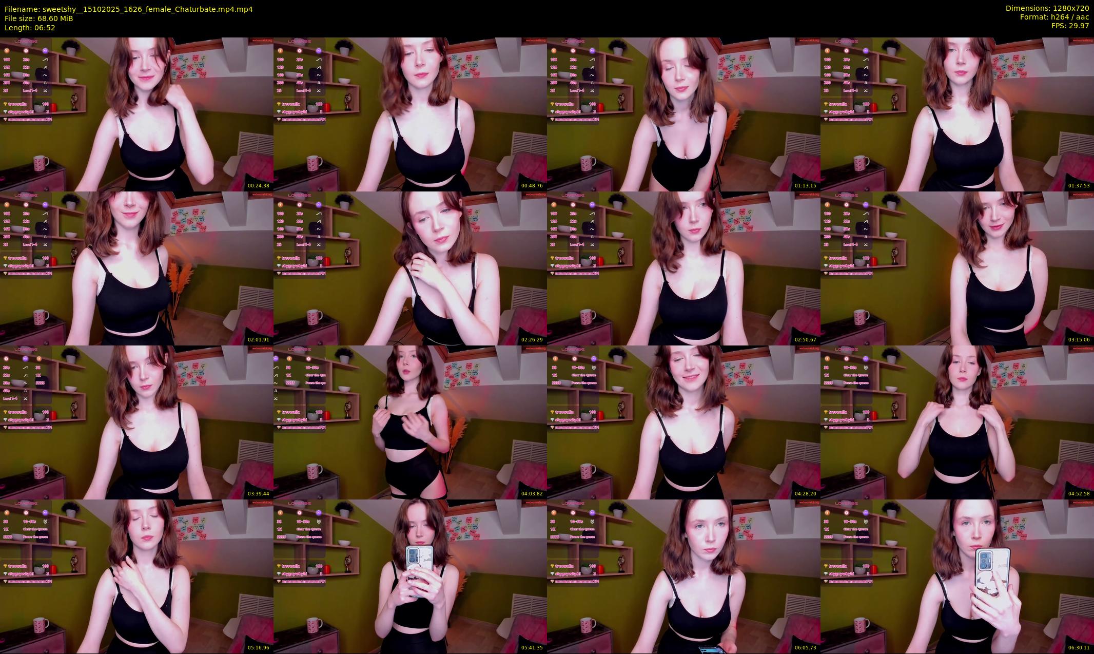 sweetshy_ — 7 minute Chaturbate female cam show recording, 720p, Oct 15, 2025