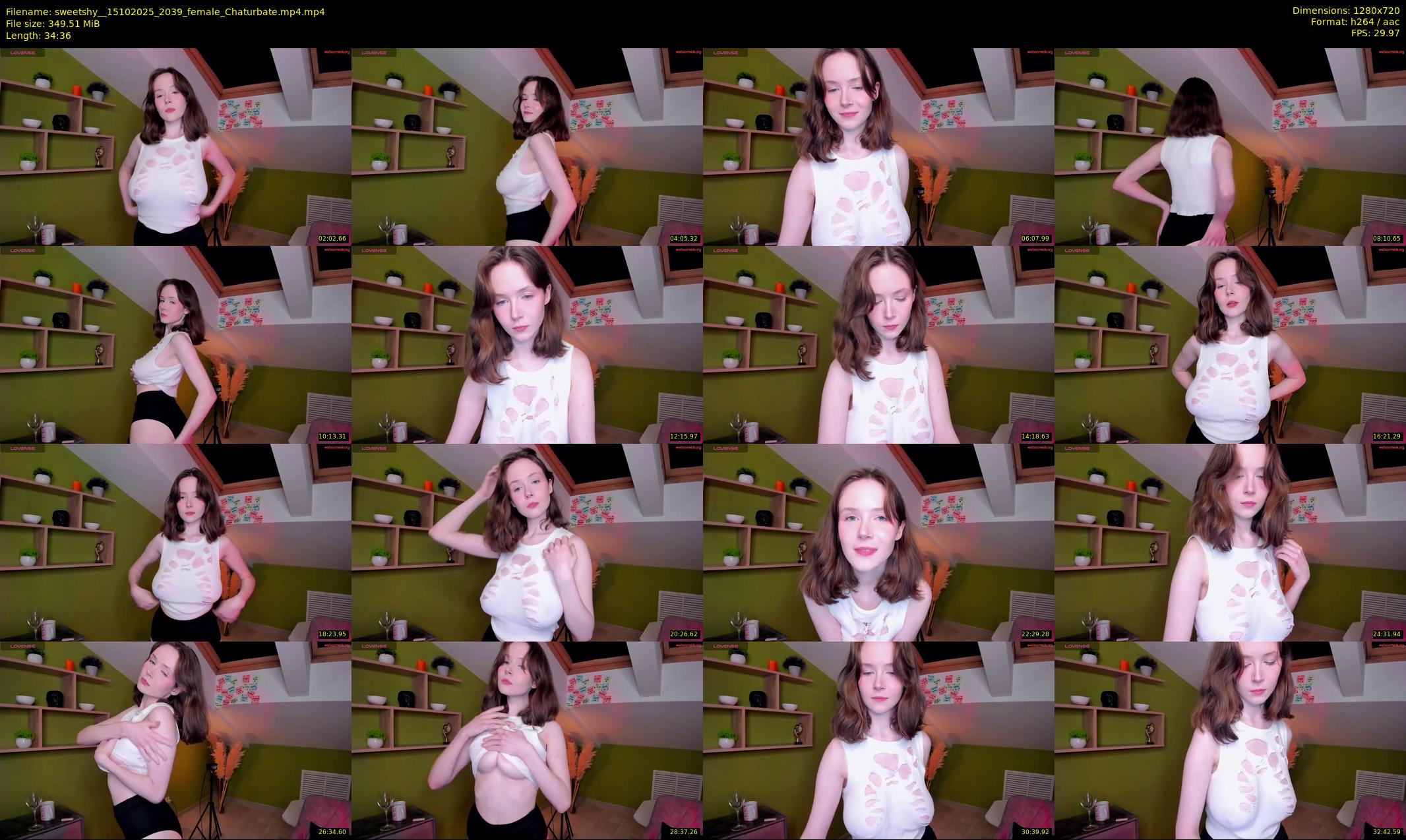 sweetshy_ — 35 minute Chaturbate female cam show recording, 720p, Oct 15, 2025