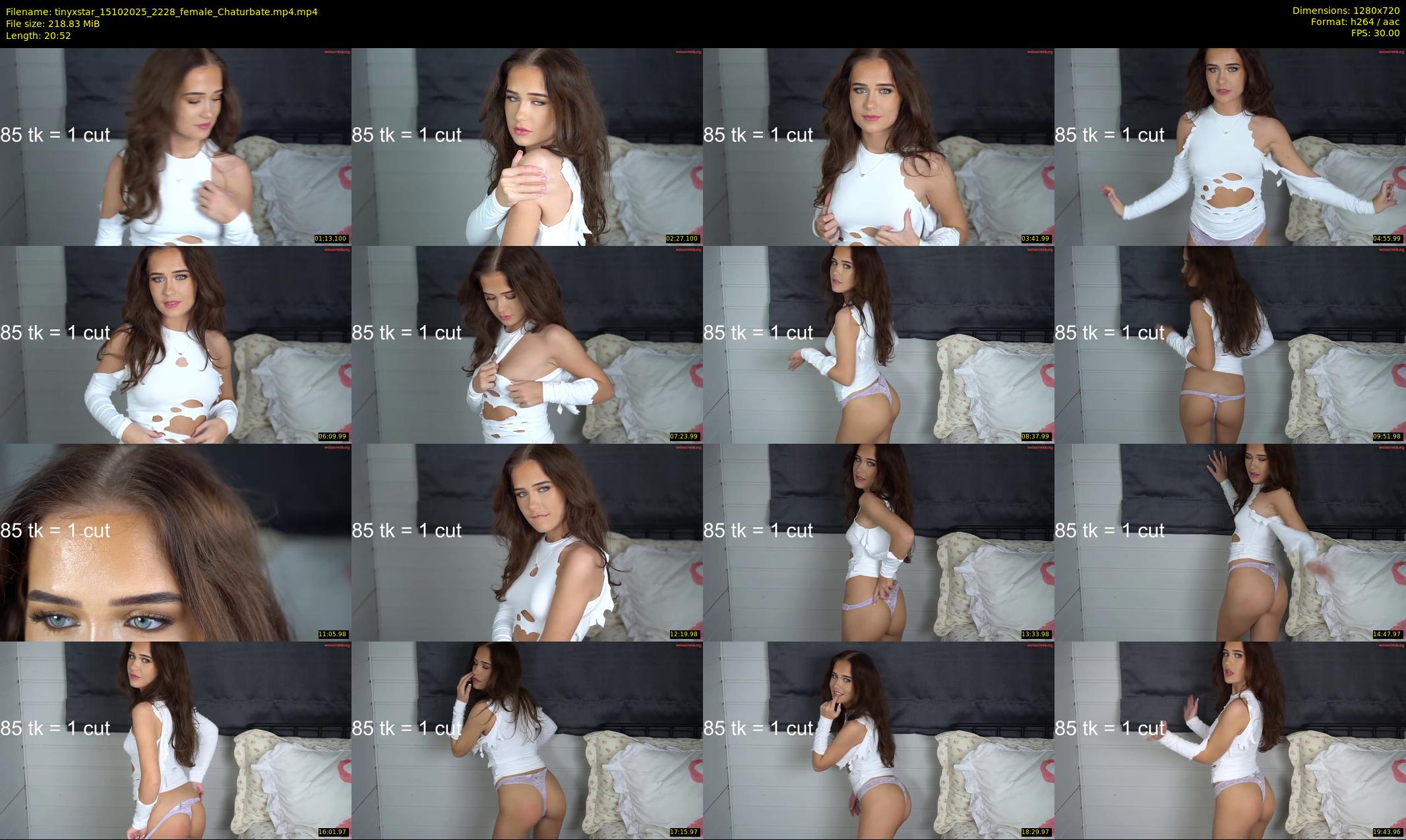 tinyxstar — 21 minute Chaturbate female cam show recording, 720p, Oct 15, 2025