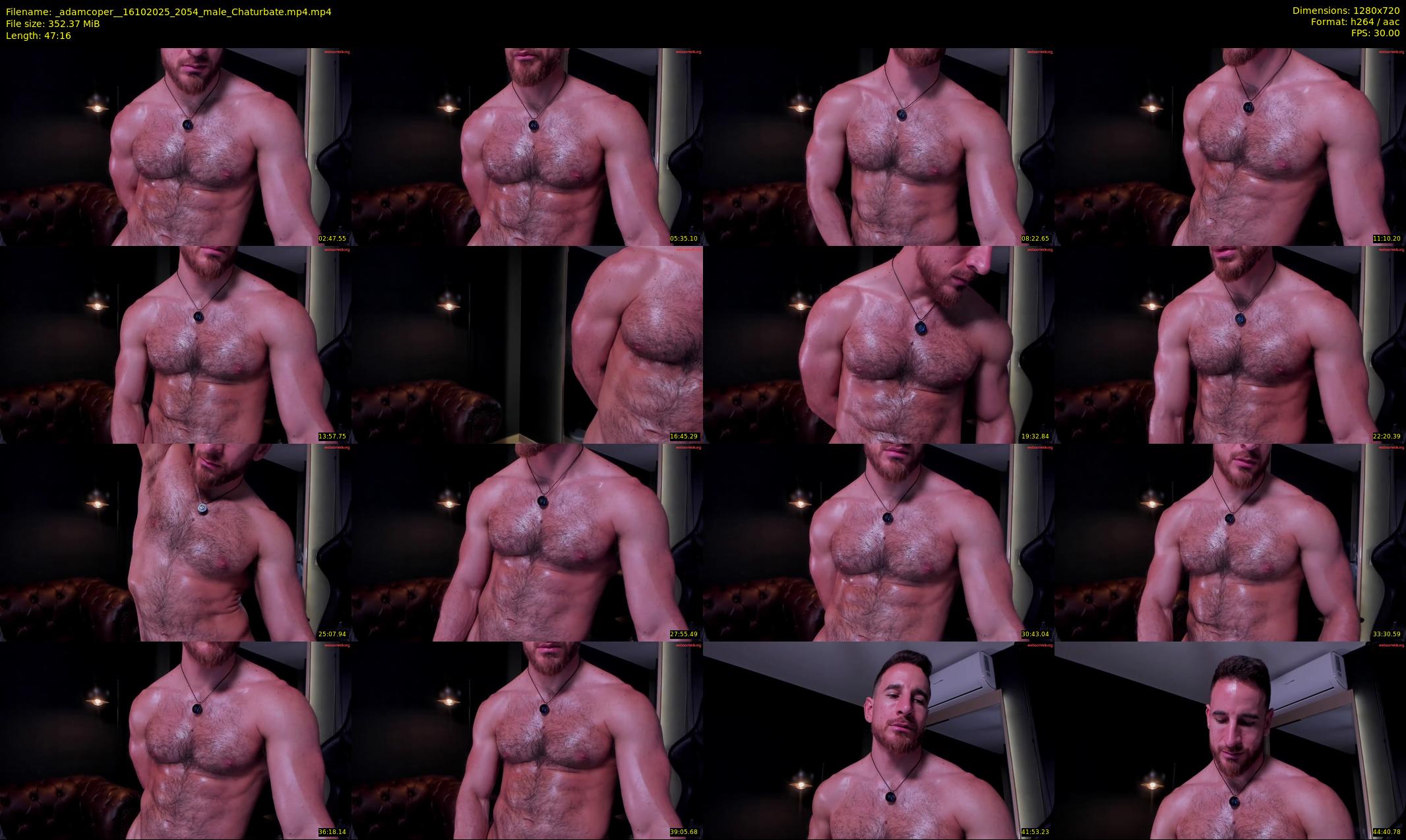 _adamcoper_ — 48 minute Chaturbate male cam show recording, 720p, Oct 16, 2025