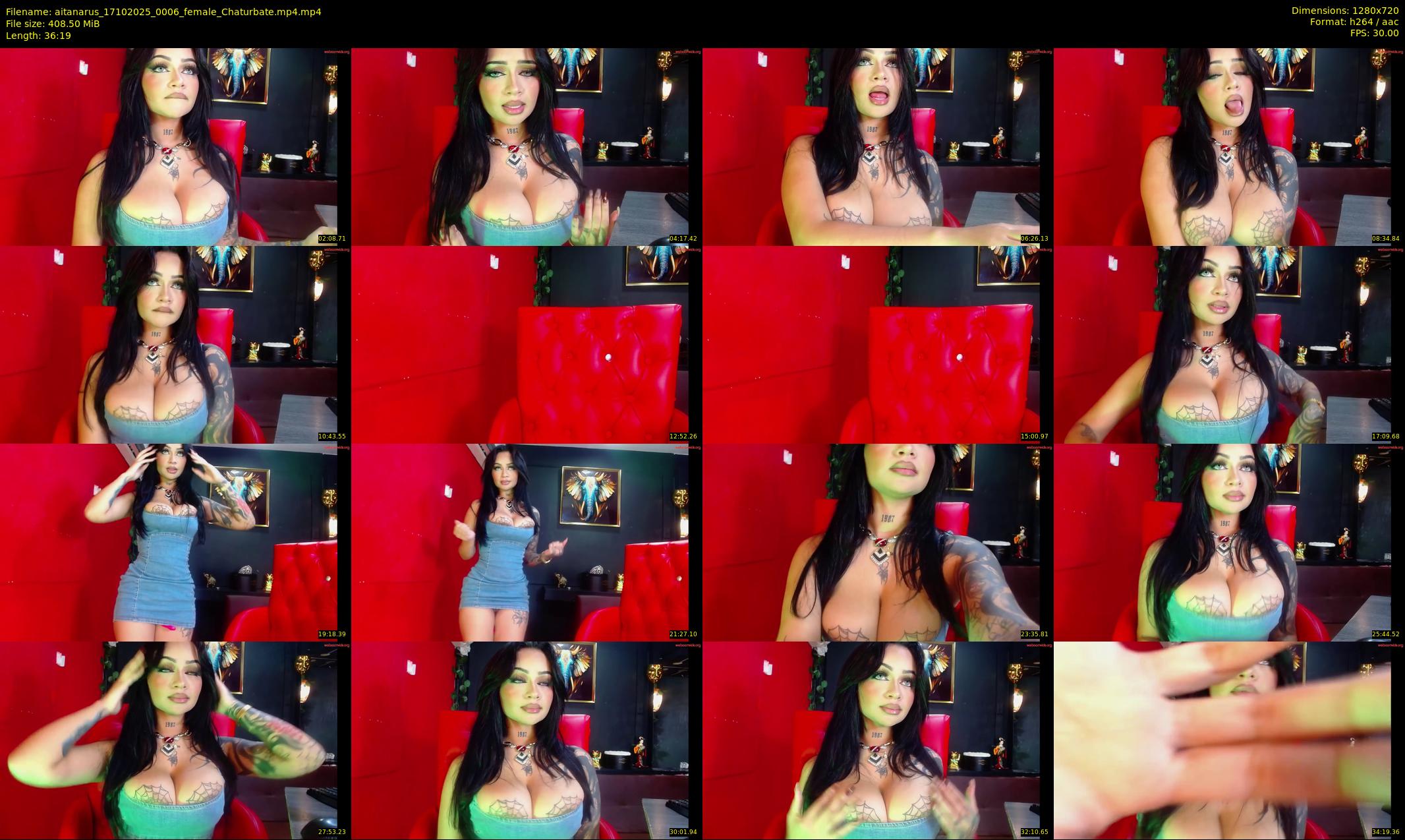 aitanarus — 37 minute Chaturbate female cam show recording, 720p, Oct 17, 2025