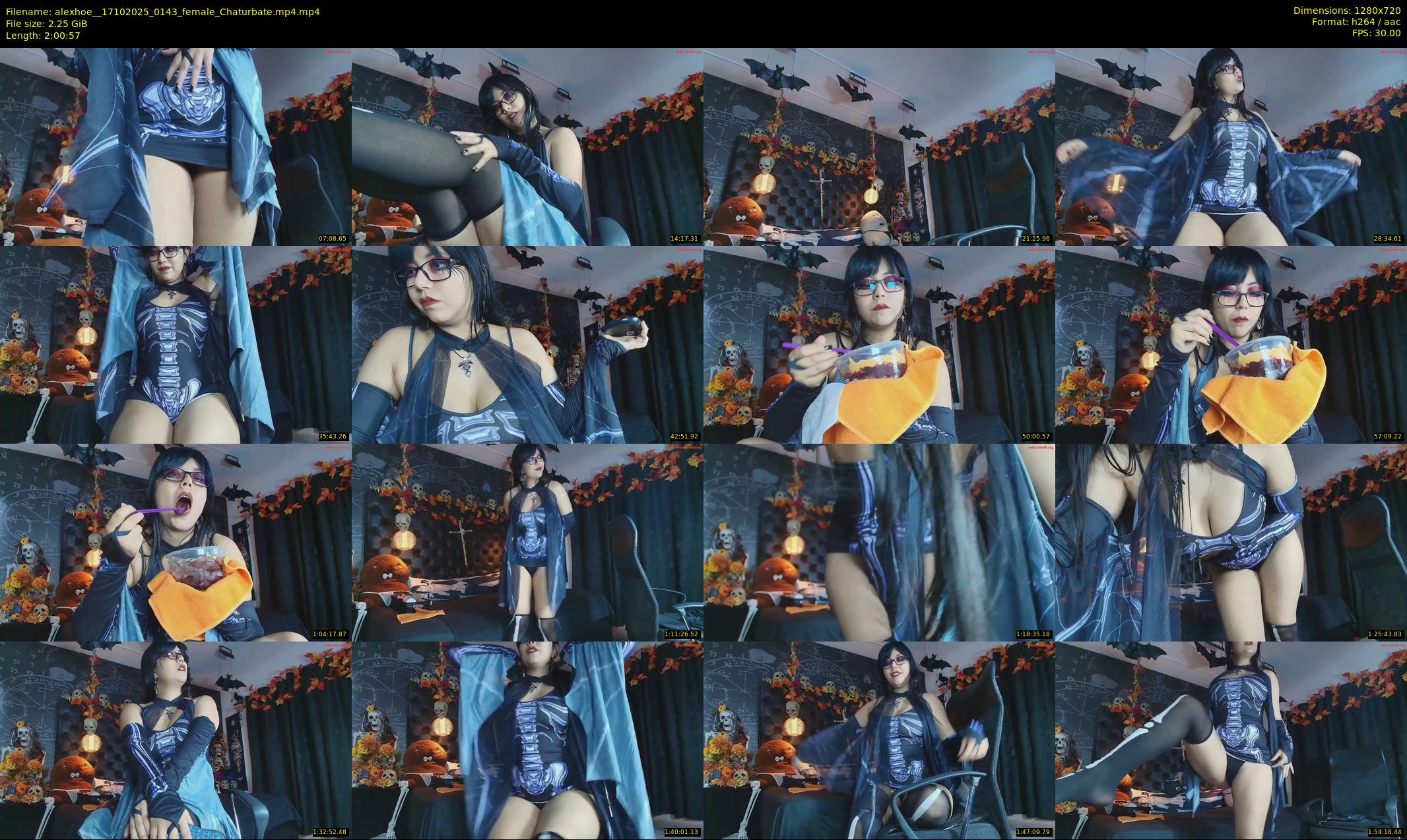 alexhoe_ — 121 minute Chaturbate female cam show recording, 720p, Oct 17, 2025
